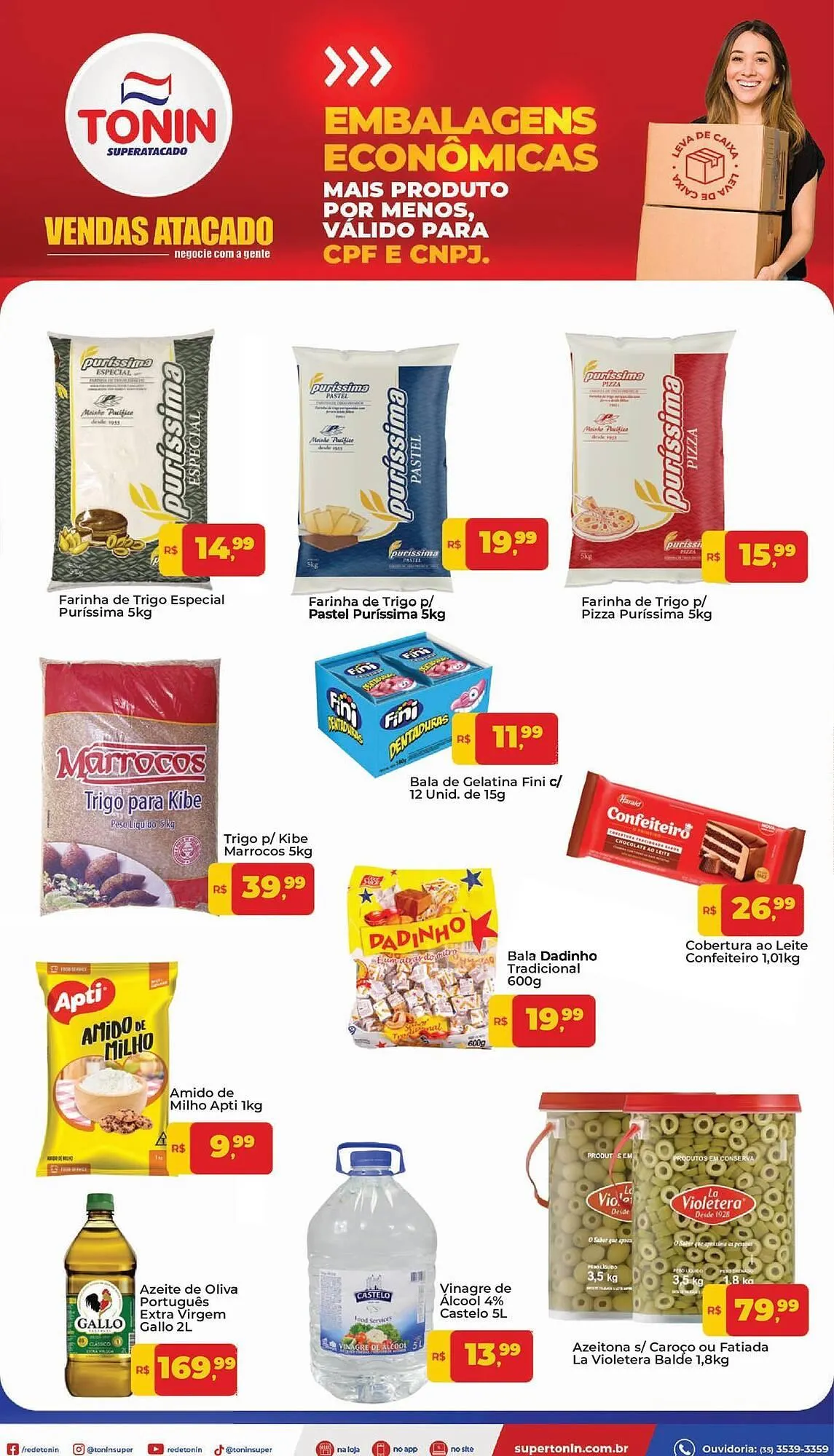 Encarte de Catálogo Tonin Superatacado 24 de junho até 27 de junho 2025 - Pagina 1