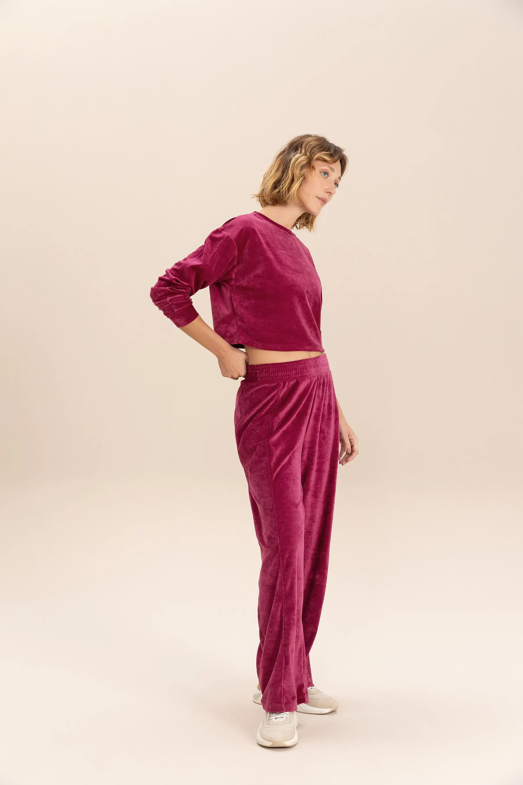 Calça Reta Plush Beat