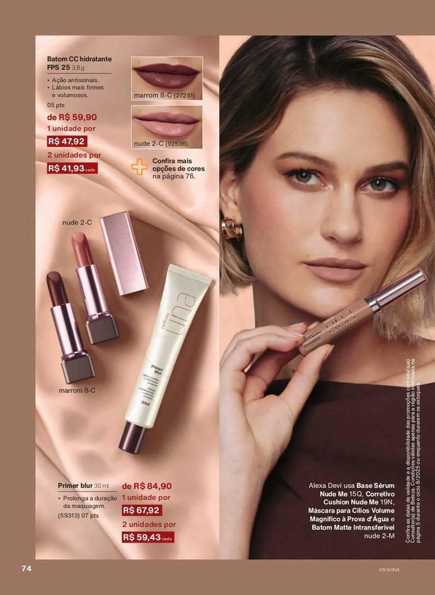 Encarte de Catálogo Natura 24 de abril até 30 de maio 2025 - Pagina 74