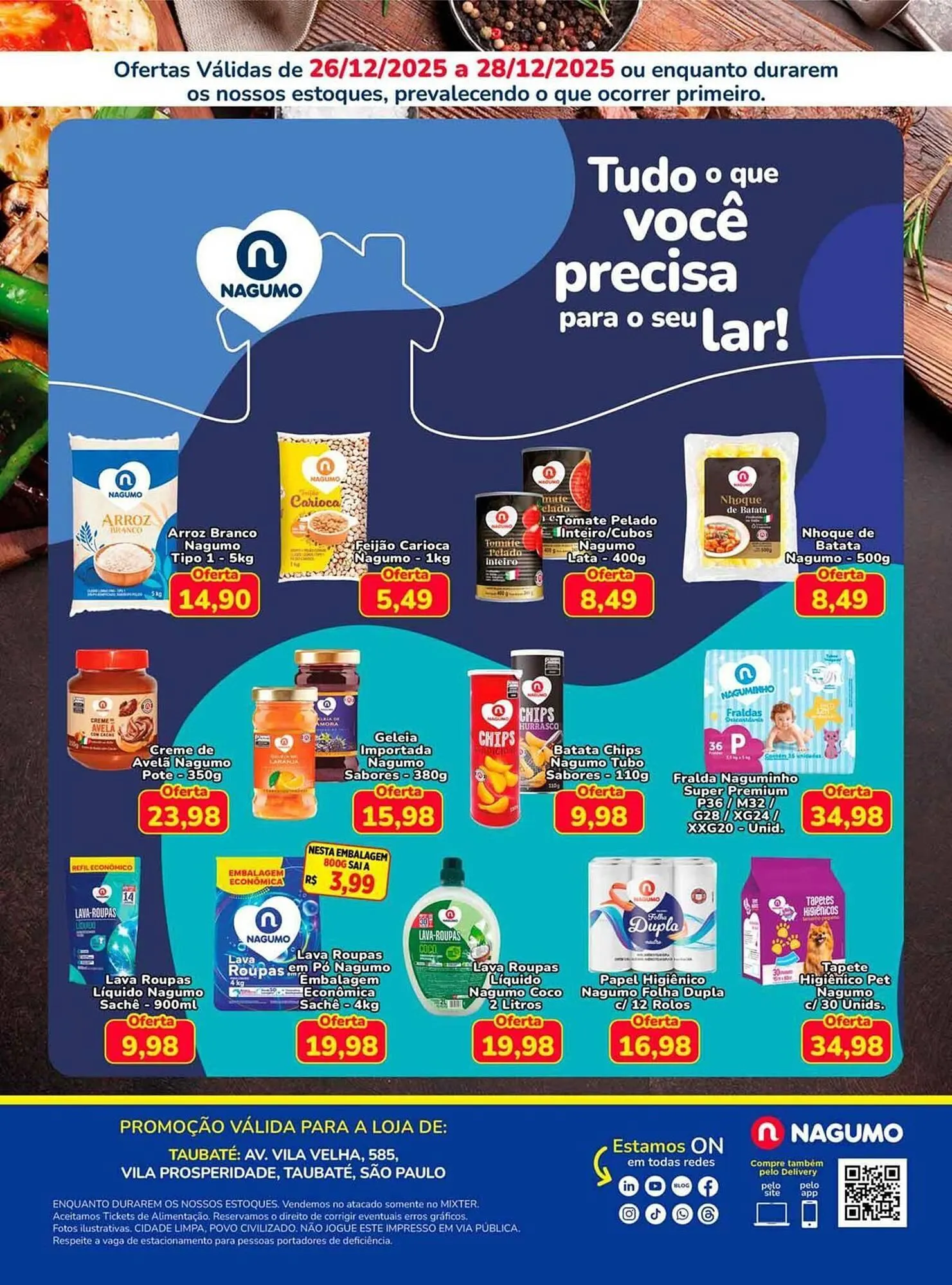 Encarte de Folheto Nagumo 26 de dezembro até 28 de dezembro 2025 - Pagina 2