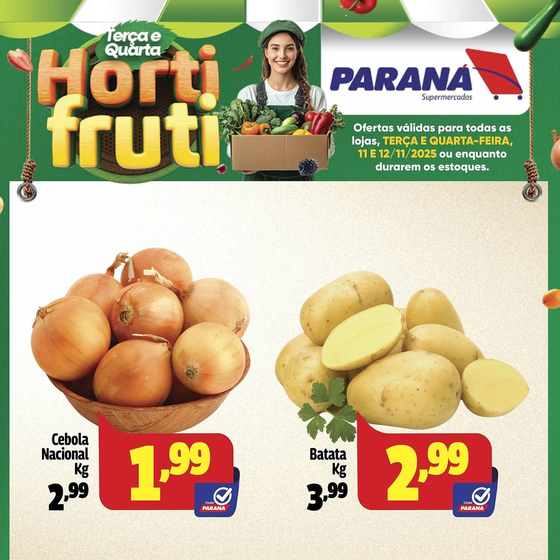 Encarte de Folheto Supermercado Paraná 11 de novembro até 12 de novembro 2025 - Pagina 1