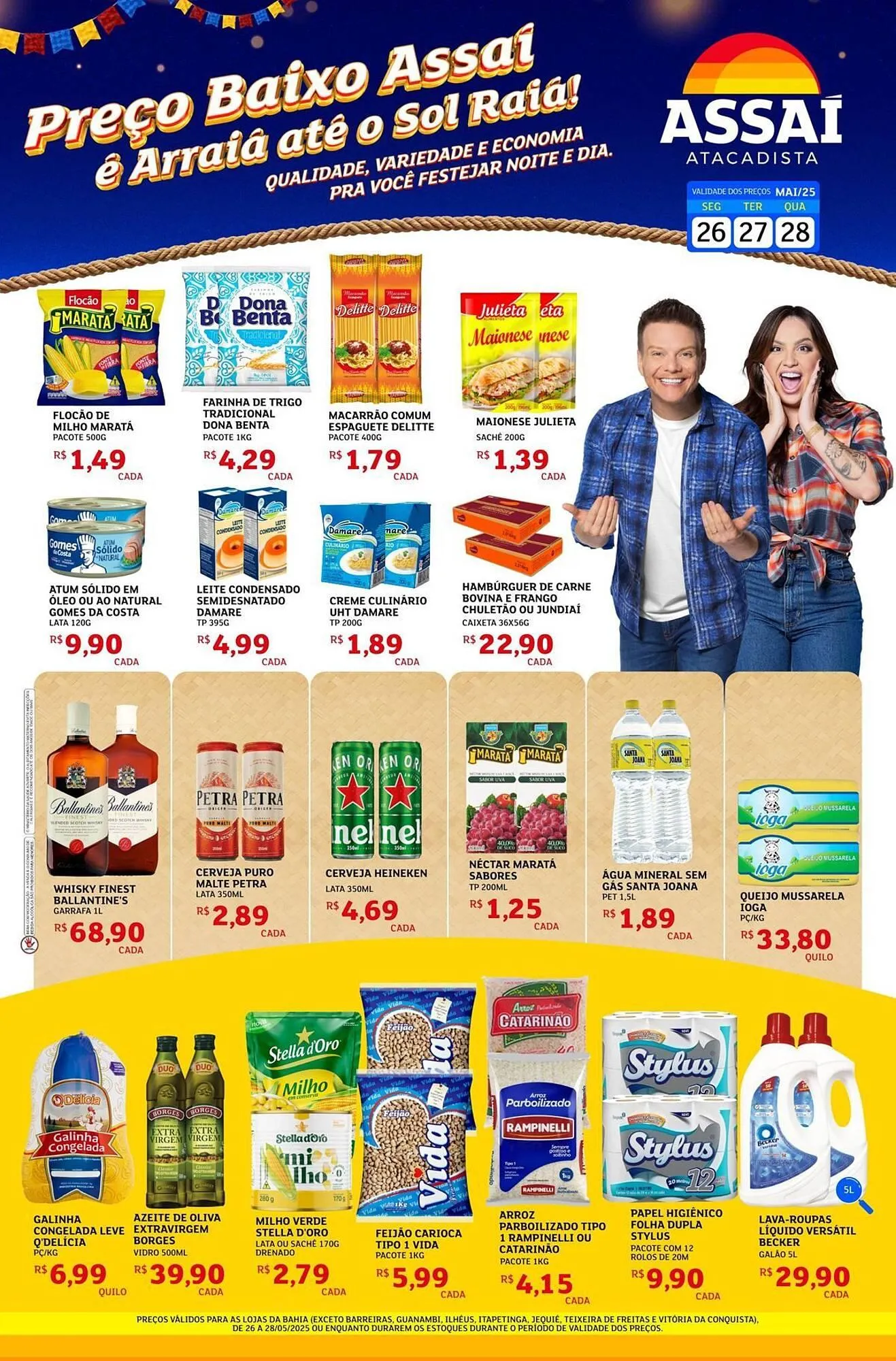 Encarte de Catálogo Assaí Atacadista 28 de maio até 28 de maio 2025 - Pagina 1