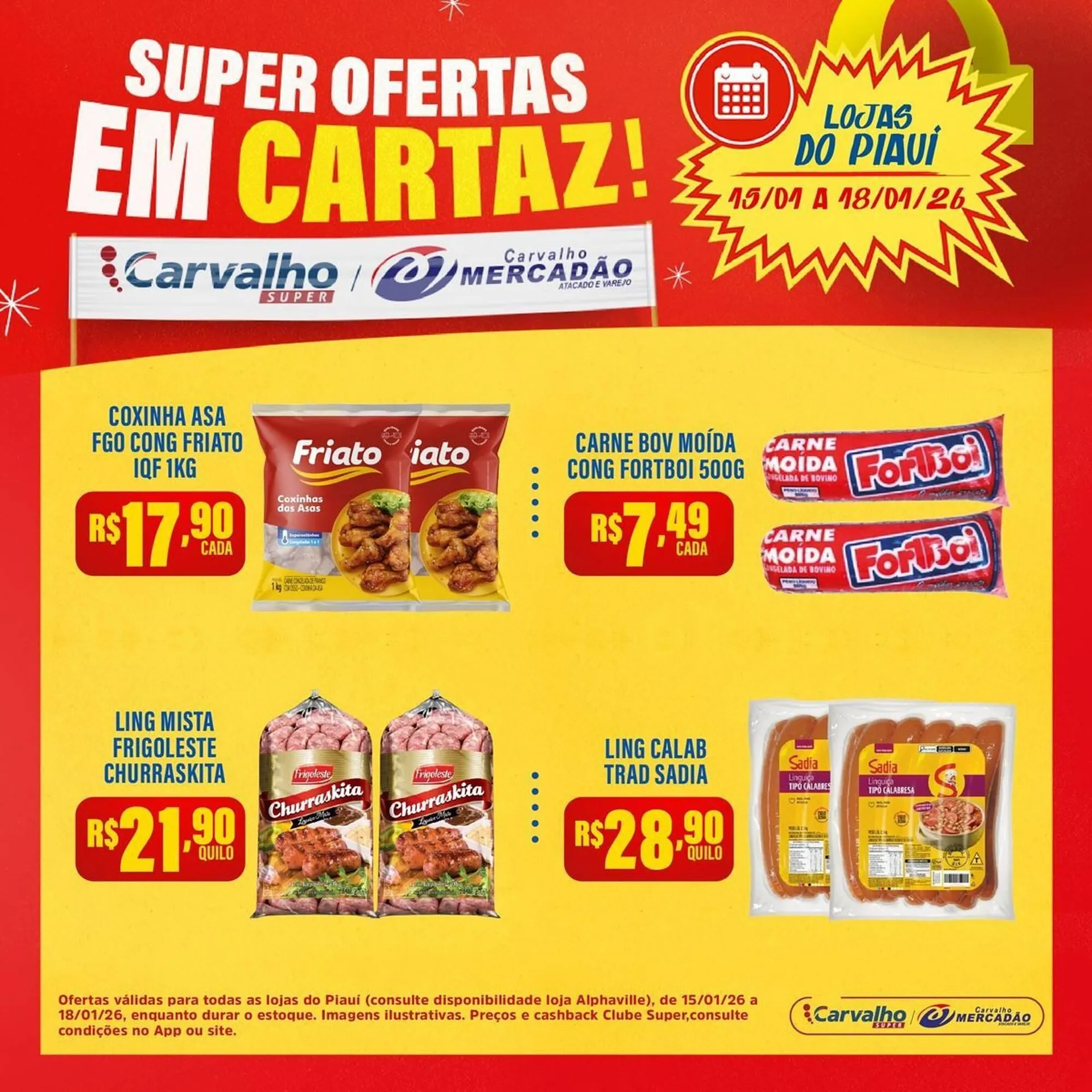 Encarte de Catálogo Carvalho Supermercado 15 de janeiro até 18 de janeiro 2026 - Pagina 5