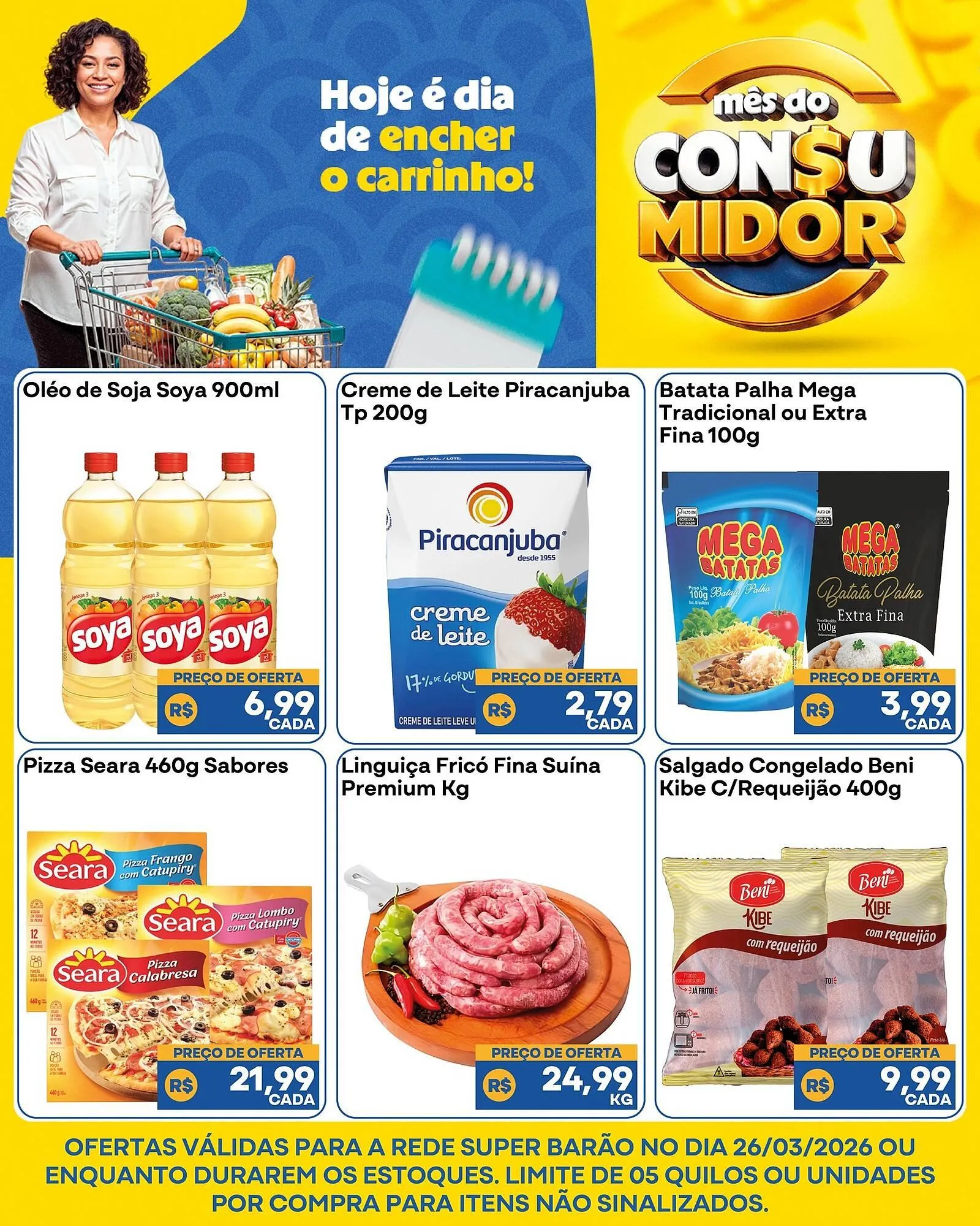 Encarte de Catálogo Super Barão 26 de março até 26 de março 2026 - Pagina 1