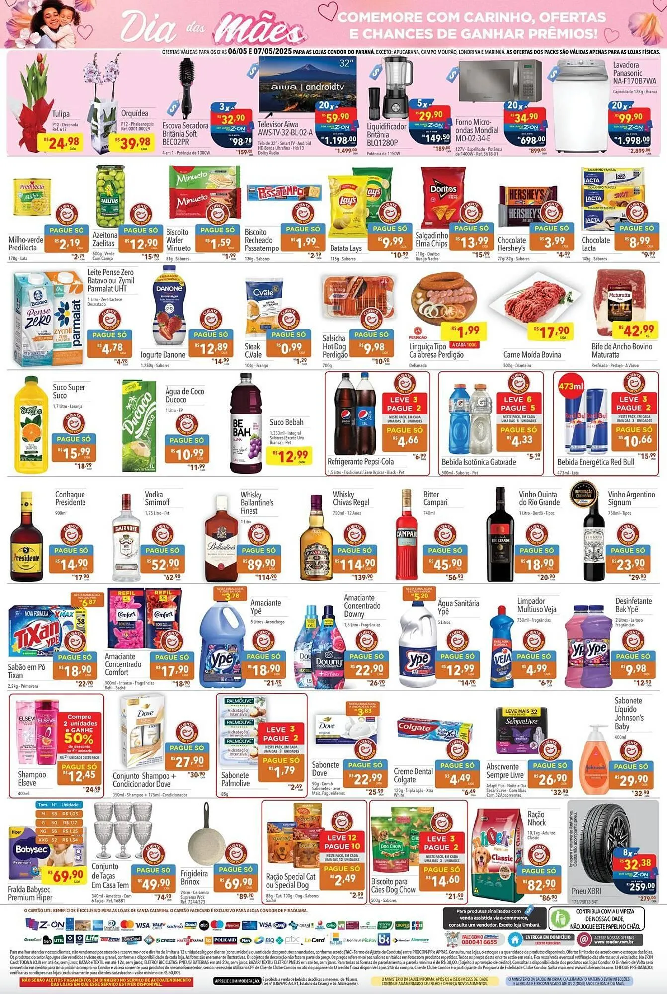 Encarte de Catálogo Supermercados Condor 6 de maio até 7 de maio 2025 - Pagina 2