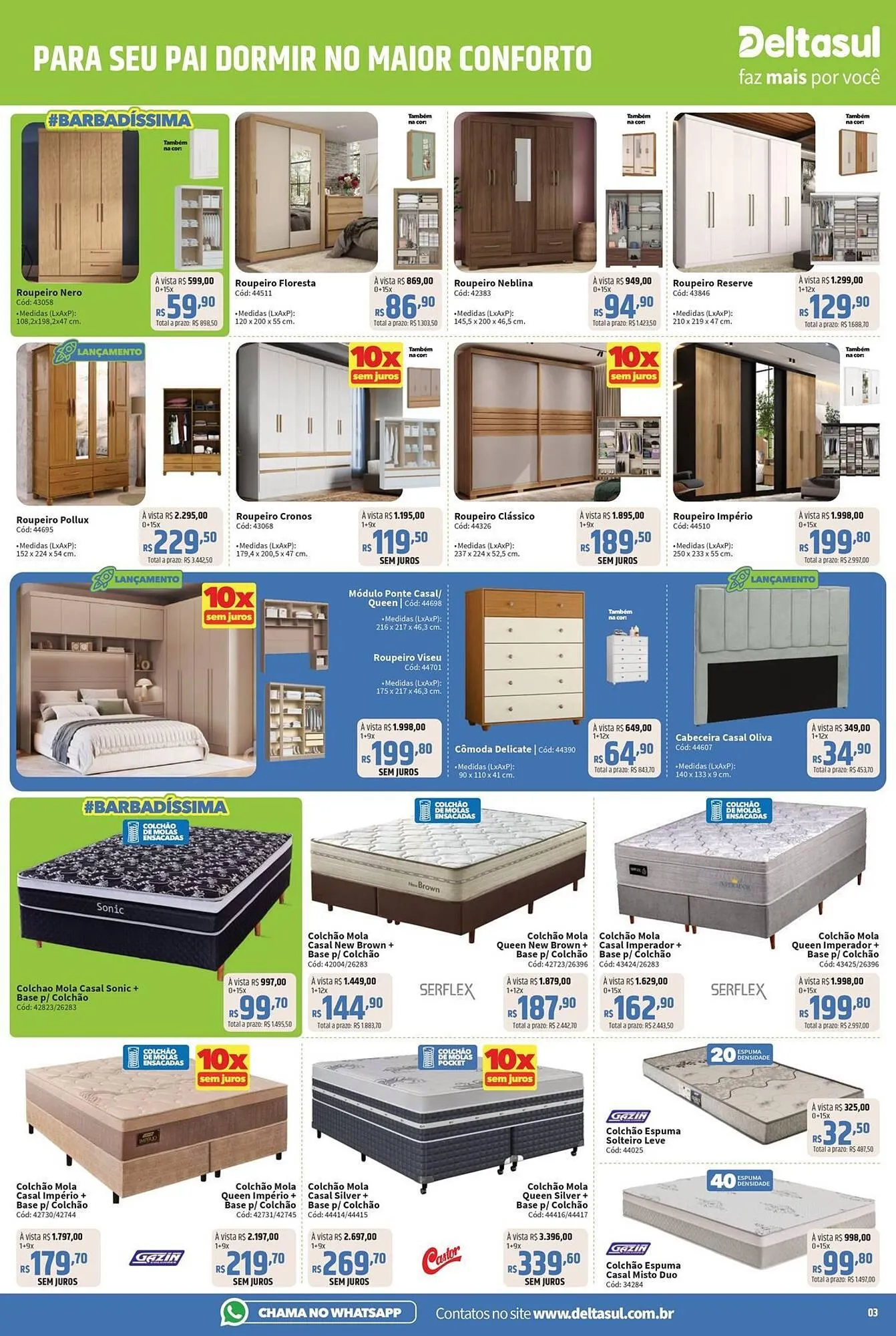 Encarte de Catálogo Deltasul 1 de agosto até 21 de agosto 2025 - Pagina 3