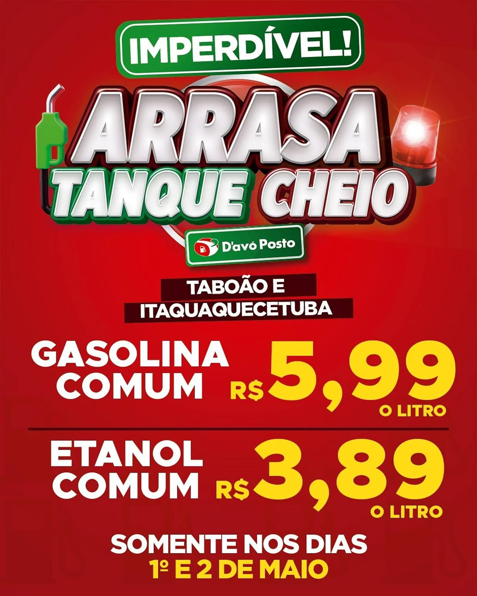 Encarte de Catálogo D'avó Supermercado 1 de maio até 2 de maio 2026 - Pagina 1
