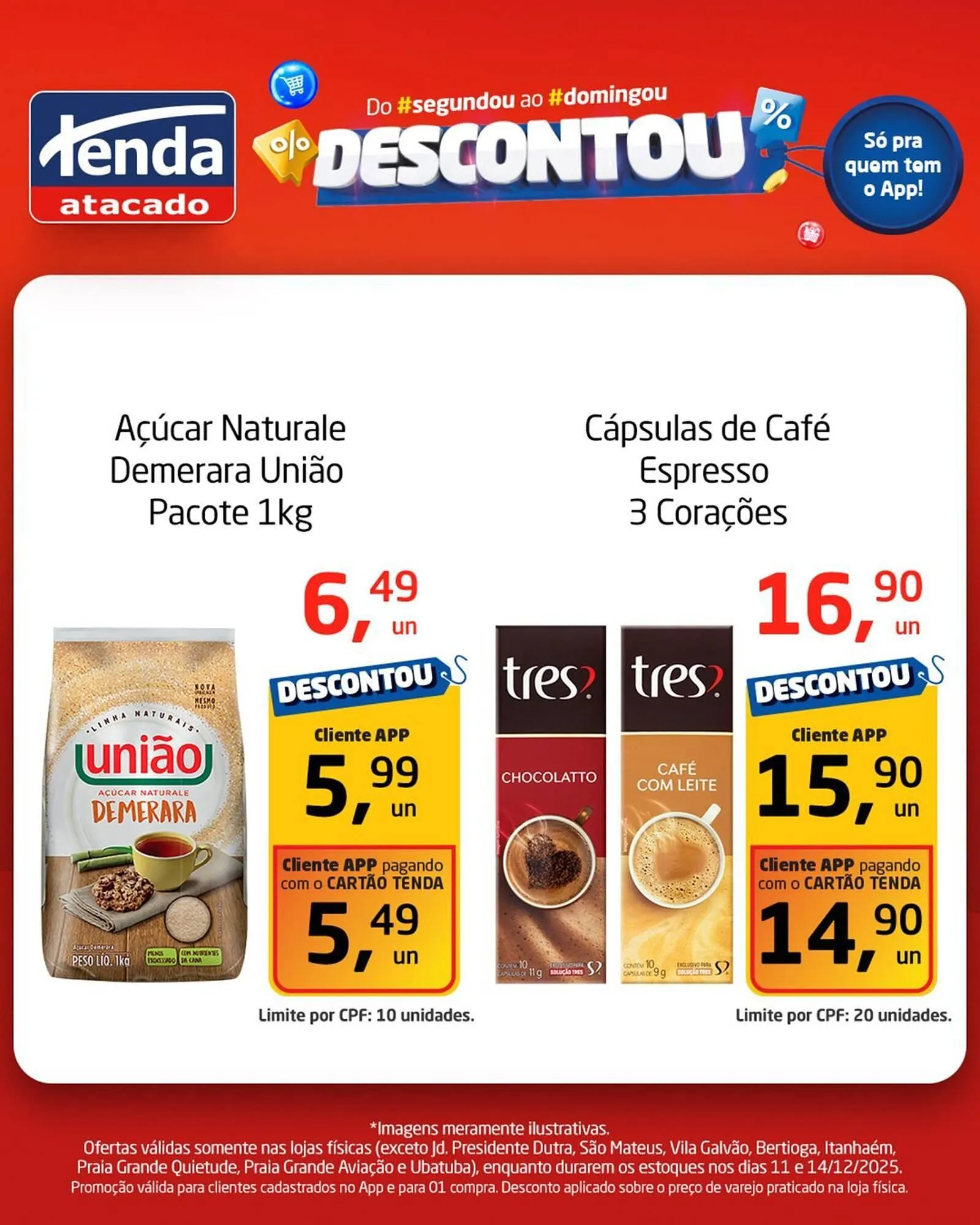 Encarte de Folheto Tenda Atacado 11 de dezembro até 14 de dezembro 2025 - Pagina 2