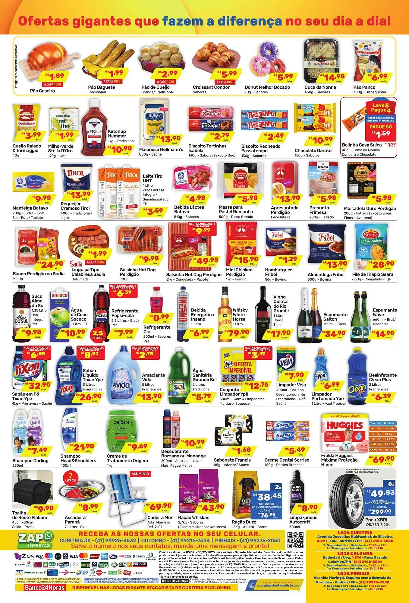 Encarte de Encarte Gigante Atacadista 5 de dezembro até 10 de dezembro 2025 - Pagina 2