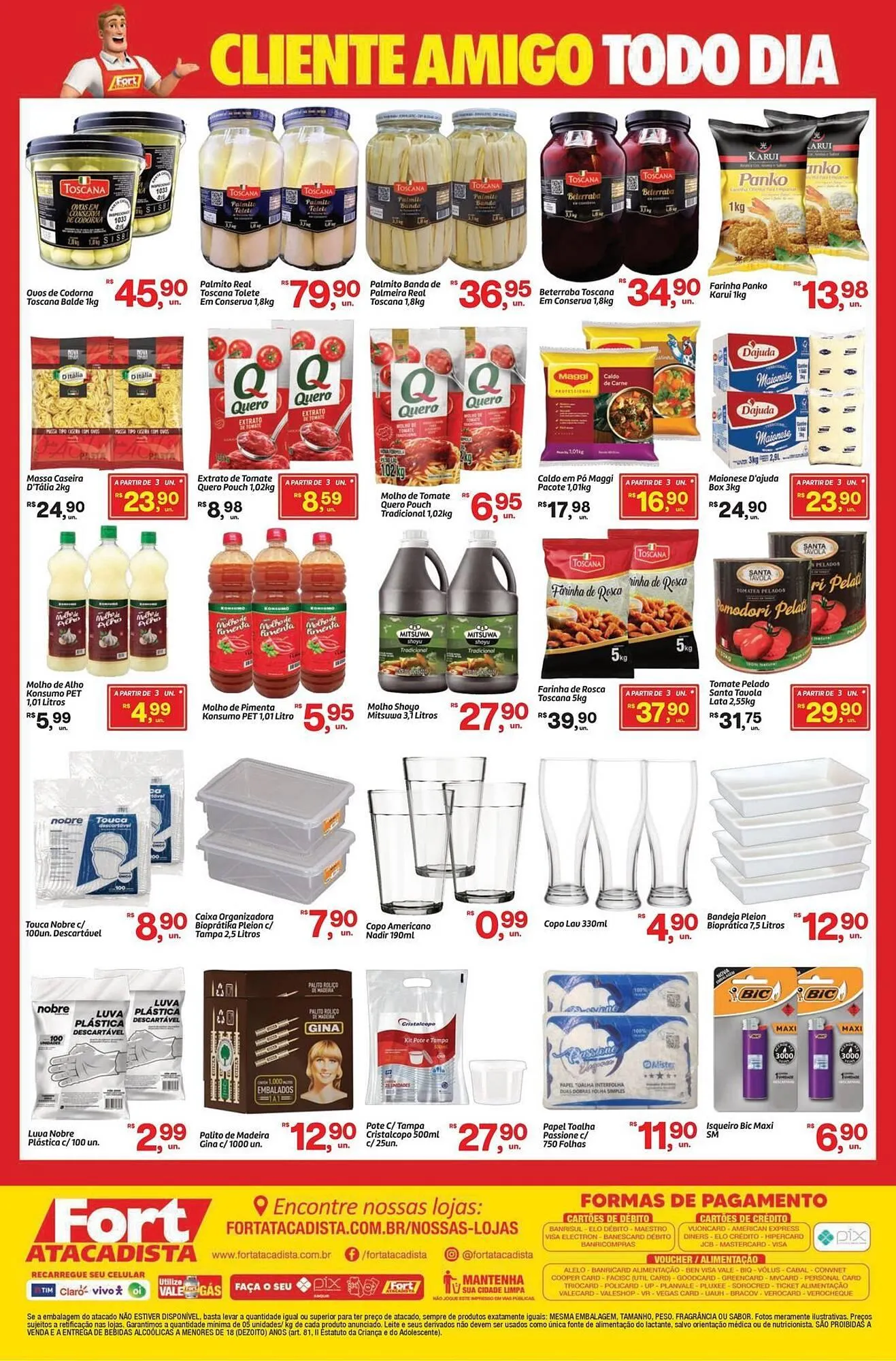 Encarte de Tabloide Fort Atacadista 13 de abril até 19 de abril 2026 - Pagina 2