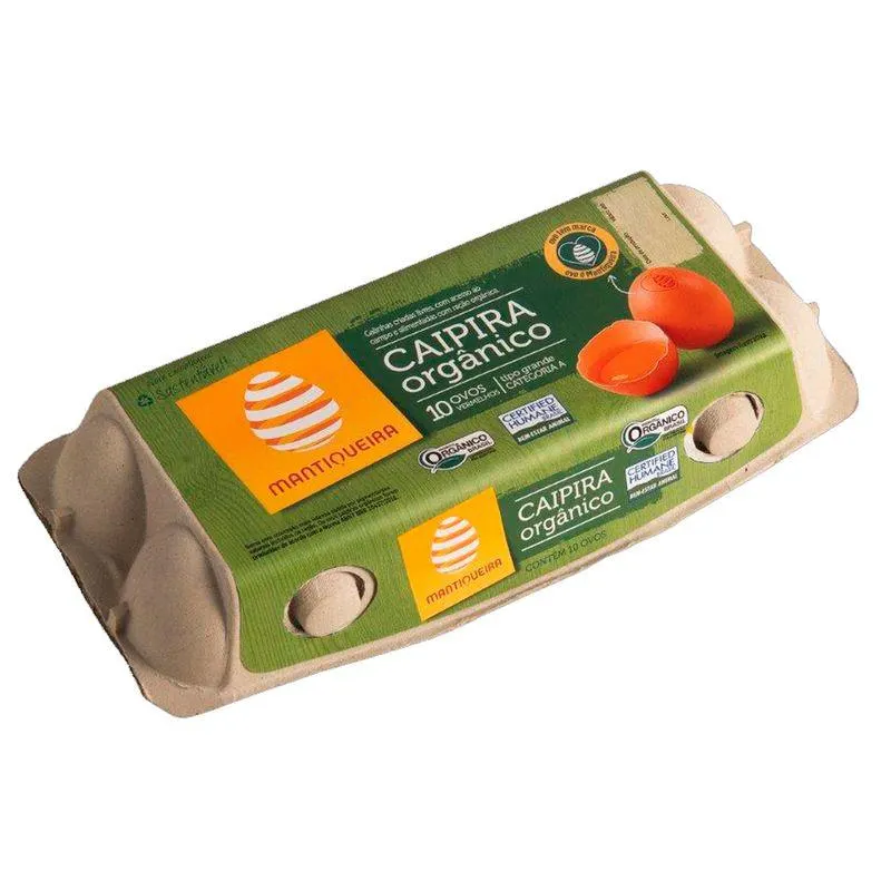 Ovo Vermelho Mantiqueira Organico Com 10