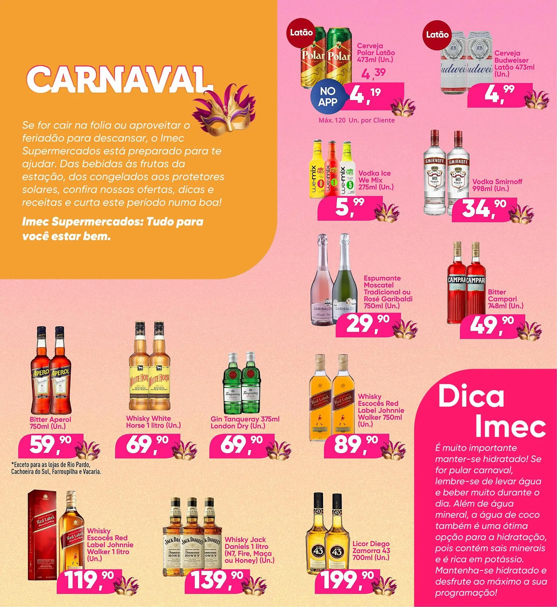 Encarte de Catálogo Imec Supermercados 6 de fevereiro até 17 de fevereiro 2026 - Pagina 2