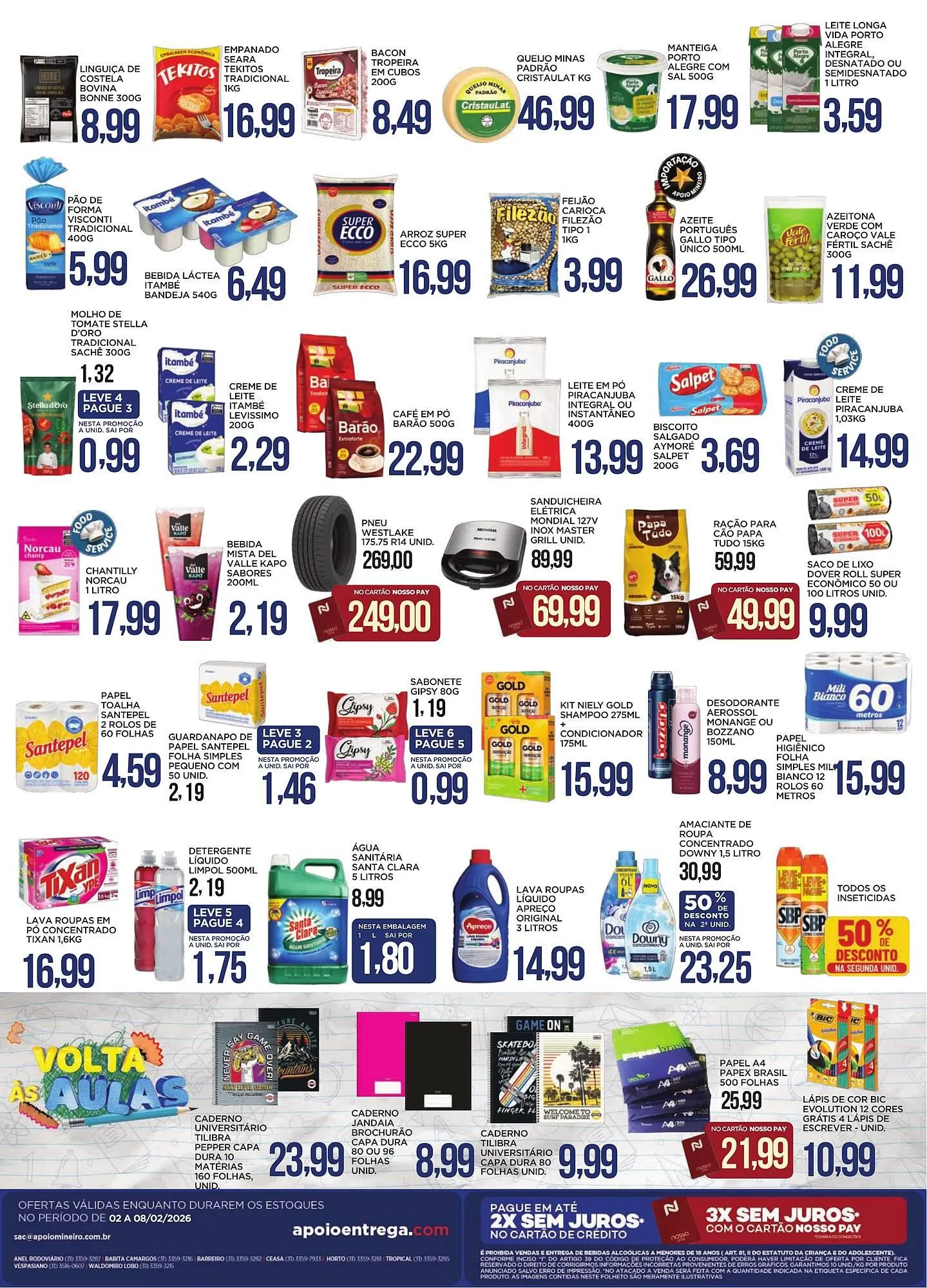 Encarte de Folheto Apoio Mineiro 2 de fevereiro até 8 de fevereiro 2026 - Pagina 2