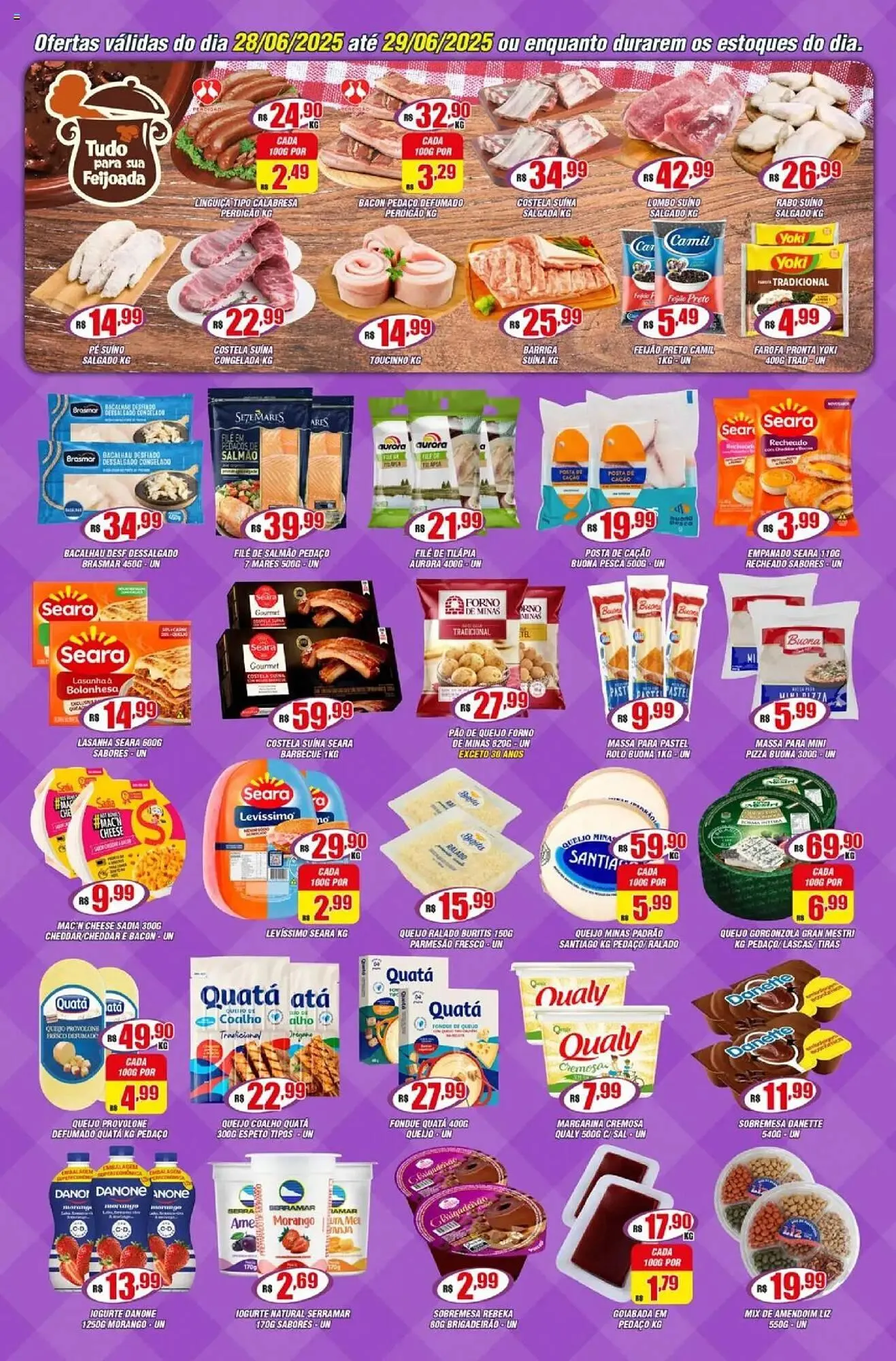 Encarte de Catálogo Violeta Supermercados 27 de junho até 30 de junho 2025 - Pagina 2
