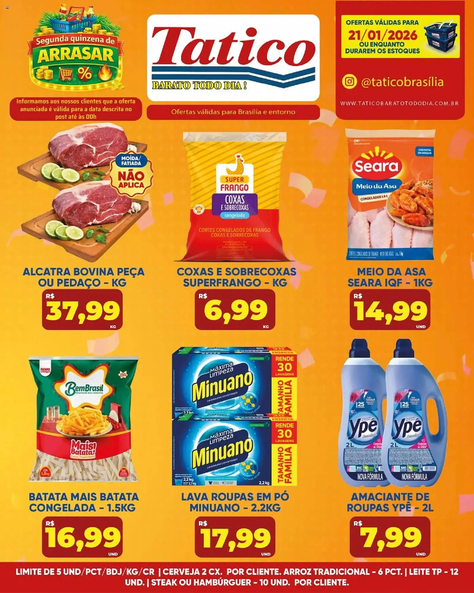 Encarte de Tabloide Tatico 21 de janeiro até 21 de janeiro 2026 - Pagina 9