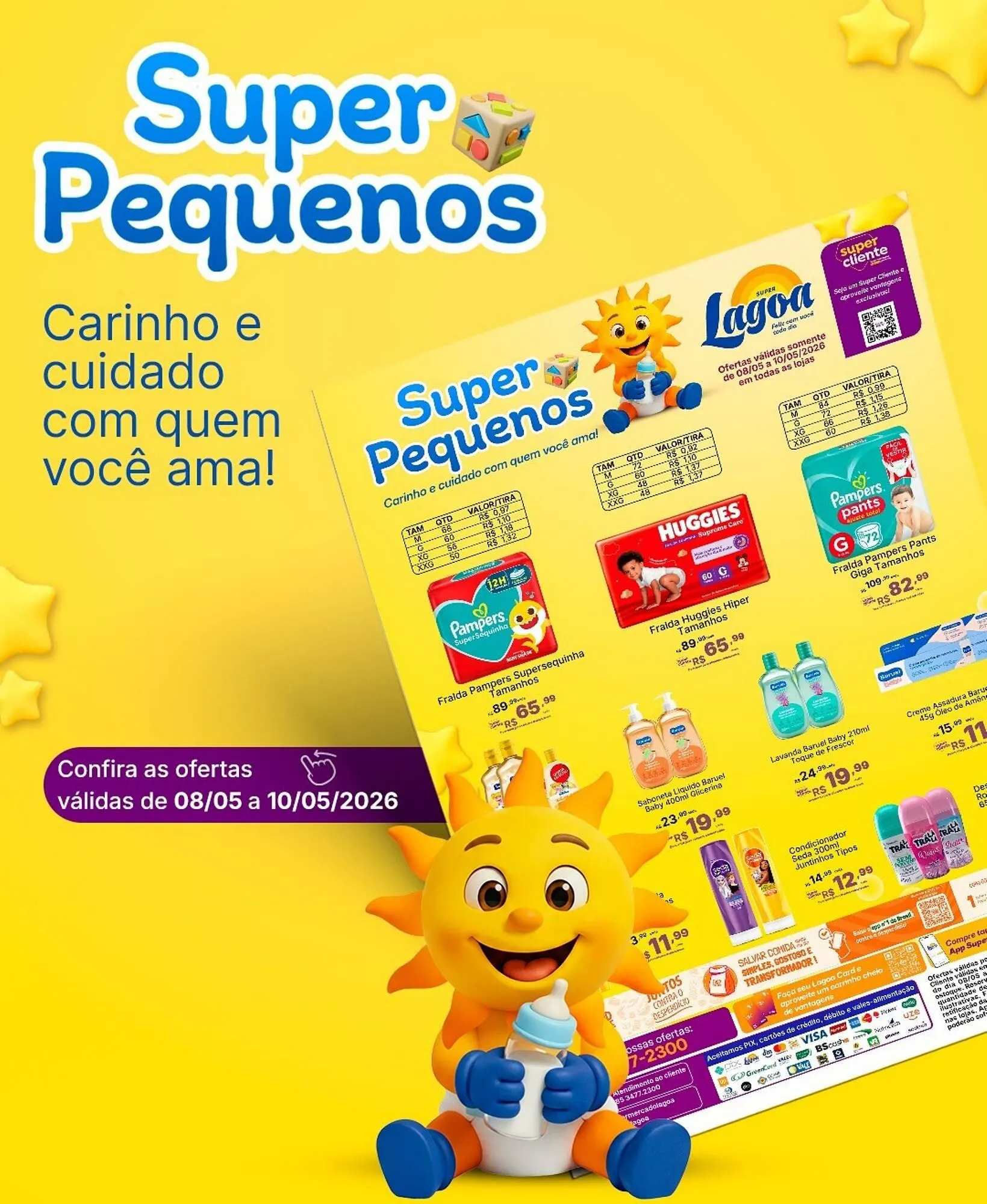 Encarte de Encarte Super Lagoa 8 de maio até 10 de maio 2026 - Pagina 1