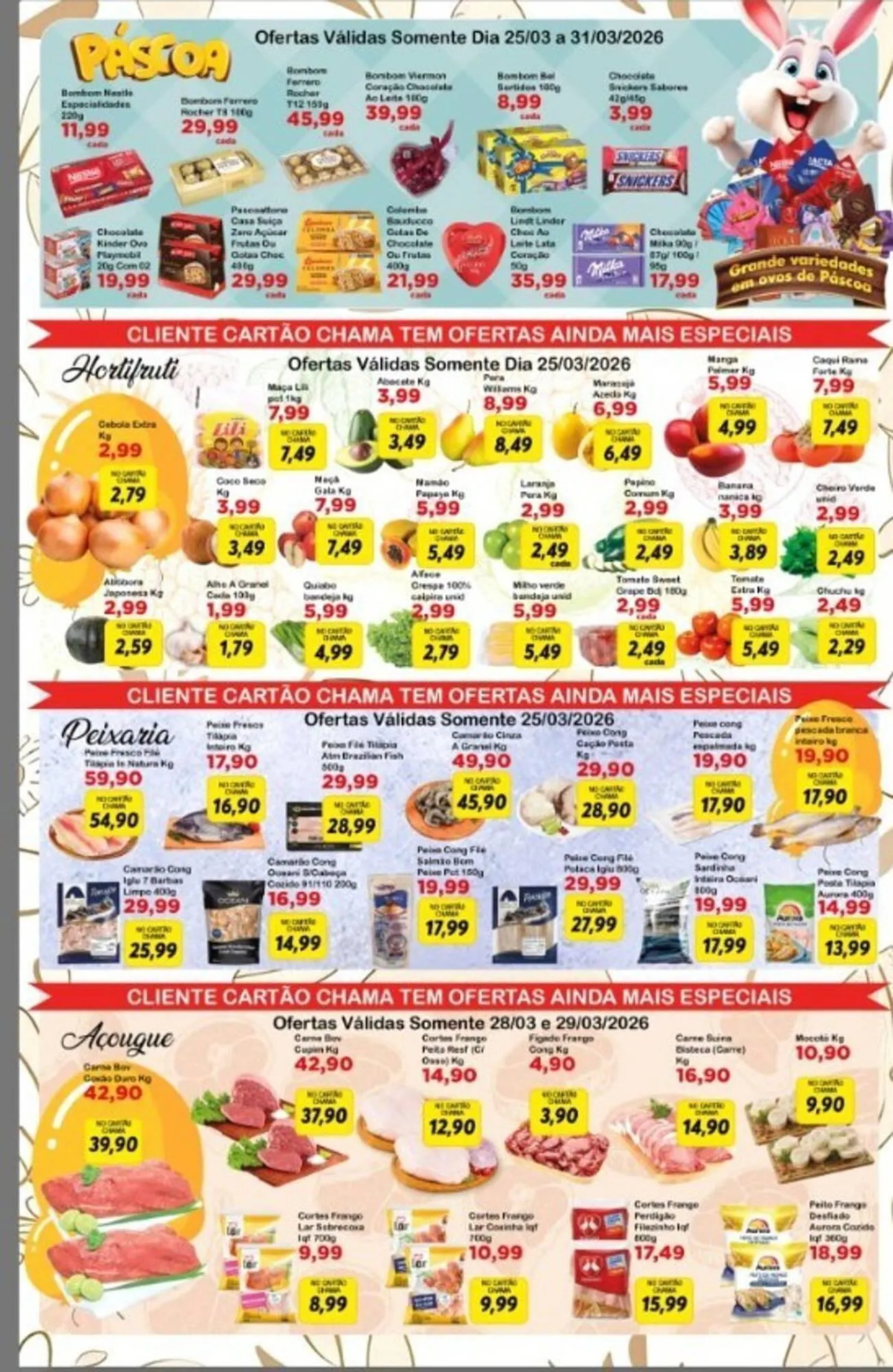 Encarte de Catálogo Chama Supermercados 25 de março até 31 de março 2026 - Pagina 2