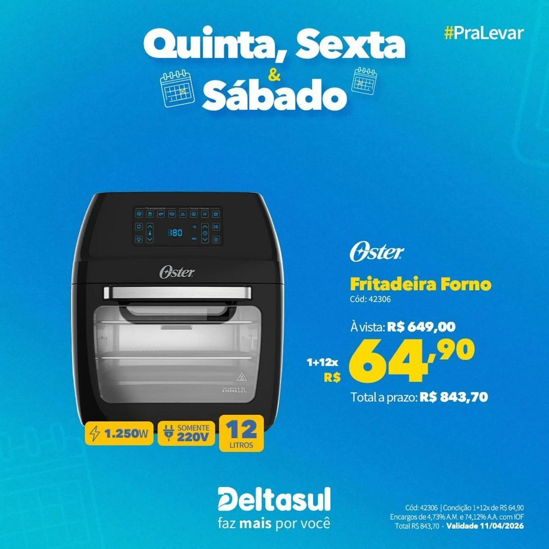 Encarte de Folheto Deltasul 9 de abril até 11 de abril 2026 - Pagina 3