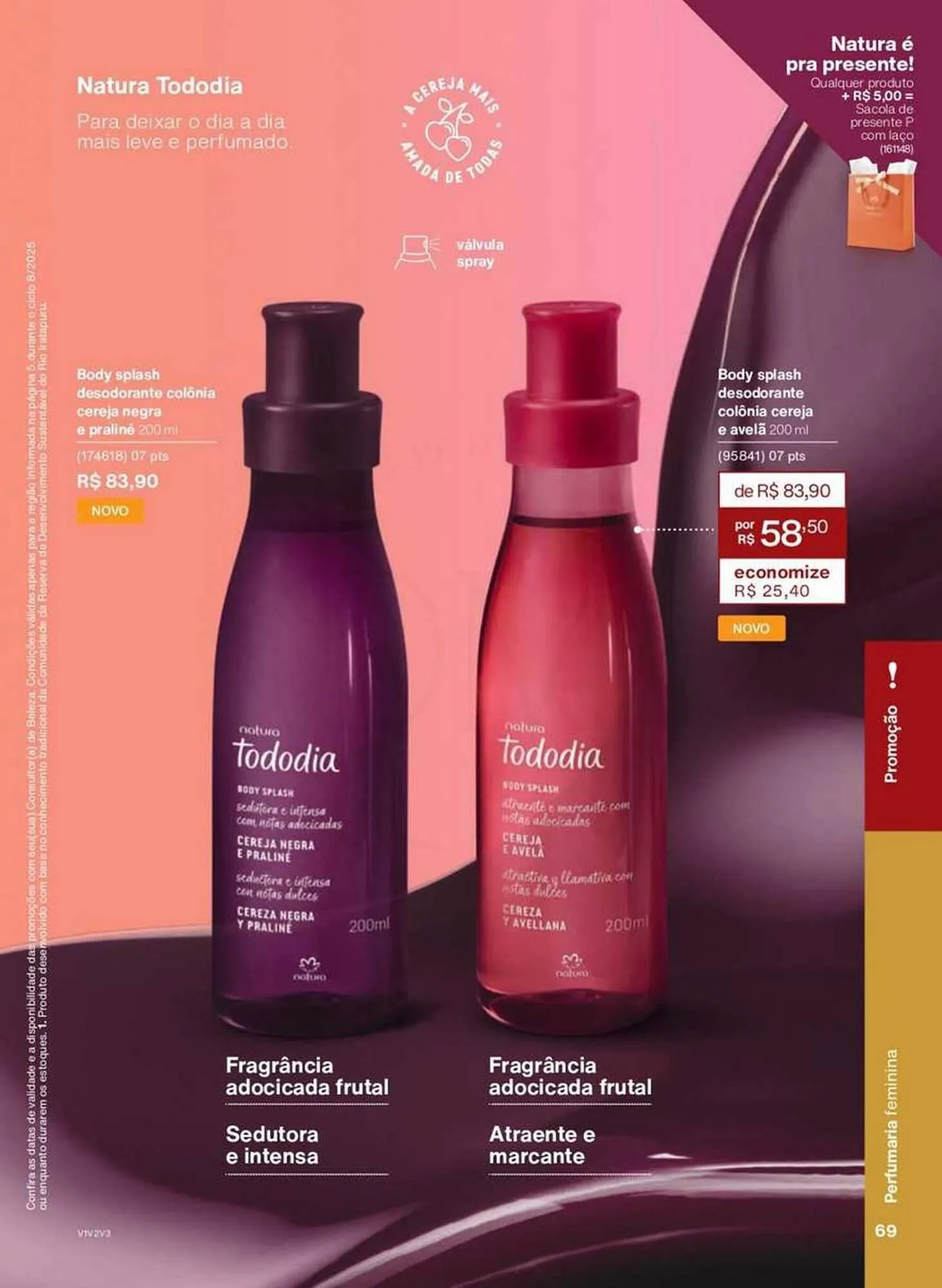 Encarte de Catálogo Natura 24 de abril até 30 de maio 2025 - Pagina 69