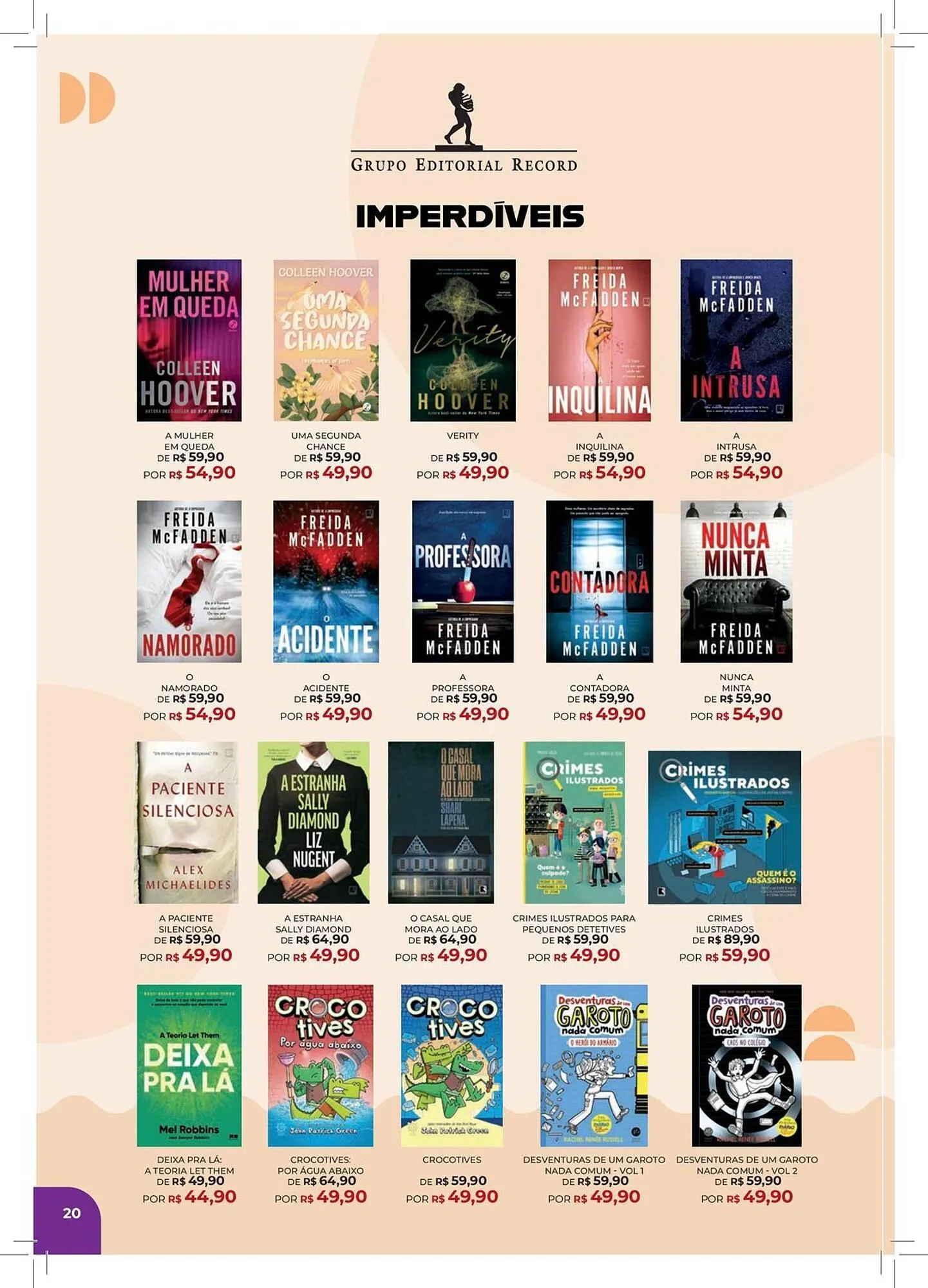 Encarte de Catálogo Livraria Leitura 2 de março até 31 de março 2026 - Pagina 20