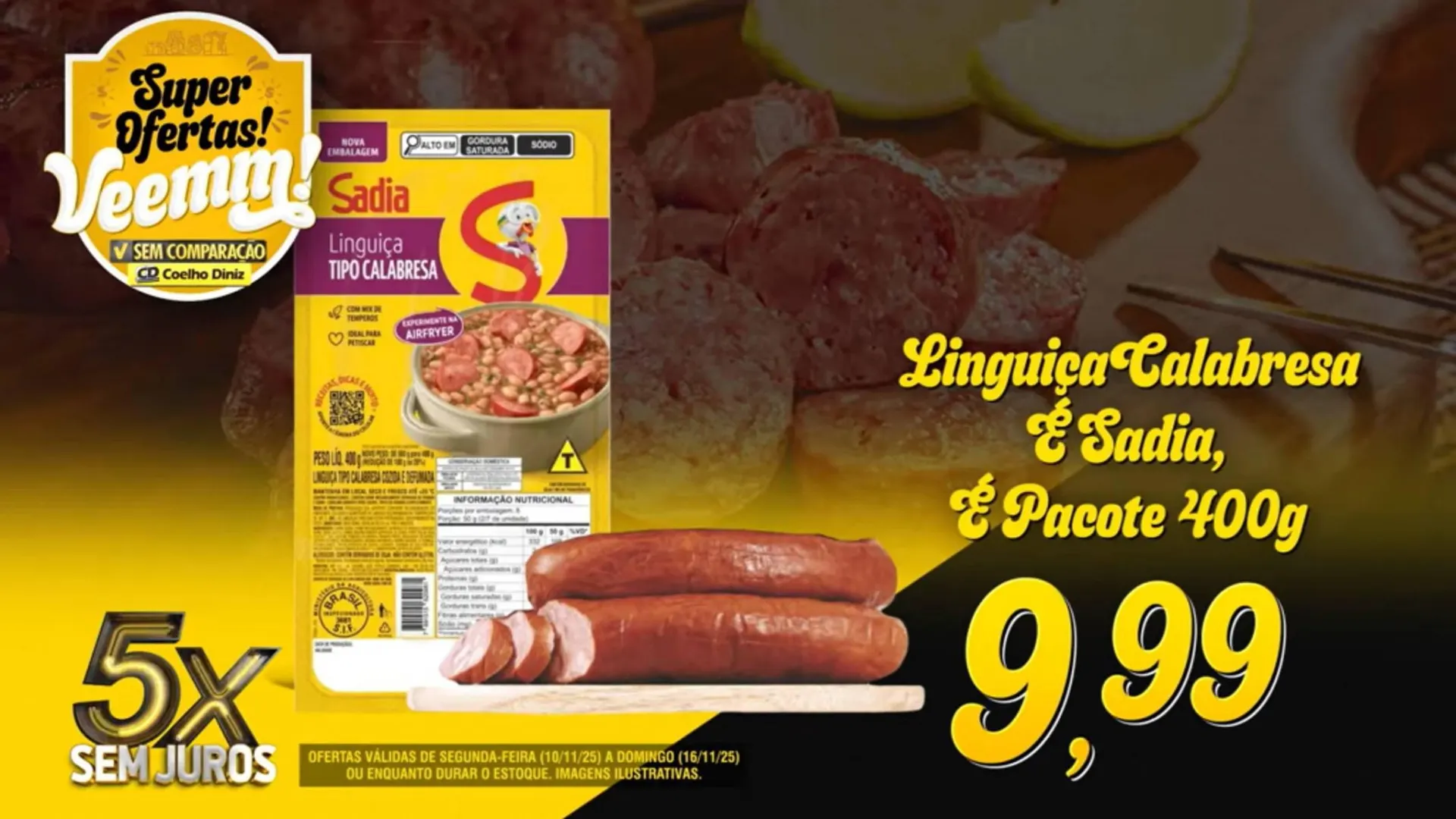 Encarte de Folheto Coelho Diniz 10 de novembro até 16 de novembro 2025 - Pagina 8