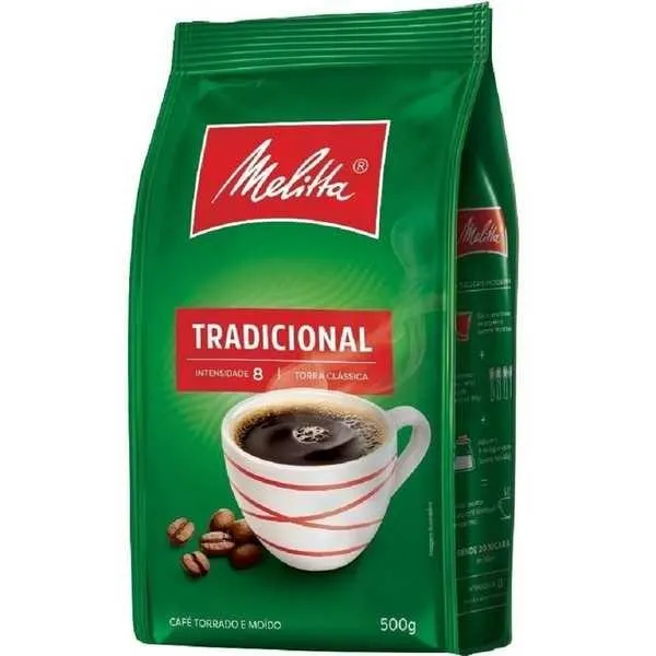 Café Melitta em Pó Tradicional 500g Pacote 1 UN