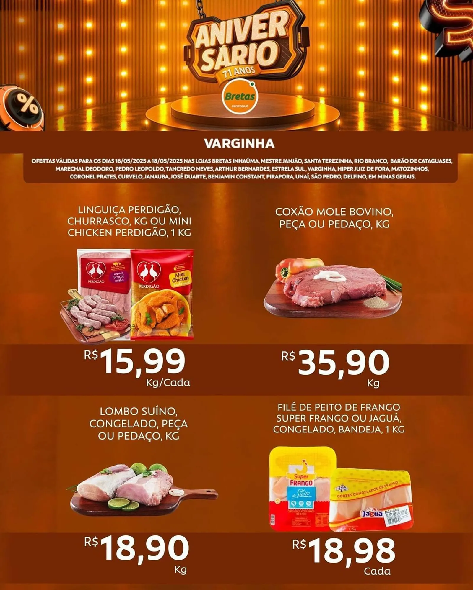 Encarte de Catálogo Supermercados Bretas 16 de maio até 18 de maio 2025 - Pagina 6