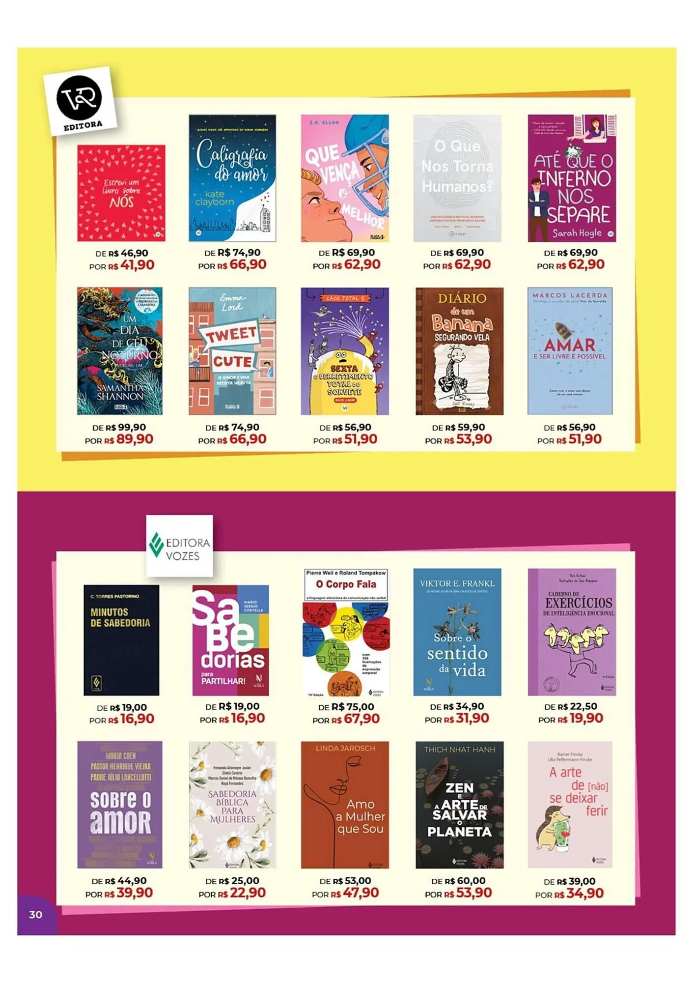 Encarte de Catálogo Livraria Leitura 13 de junho até 16 de julho 2023 - Pagina 30