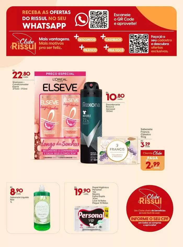 Encarte de Conheça o Novo Rissul Novo Hamburgo 6 de março até 15 de março 2025 - Pagina 7