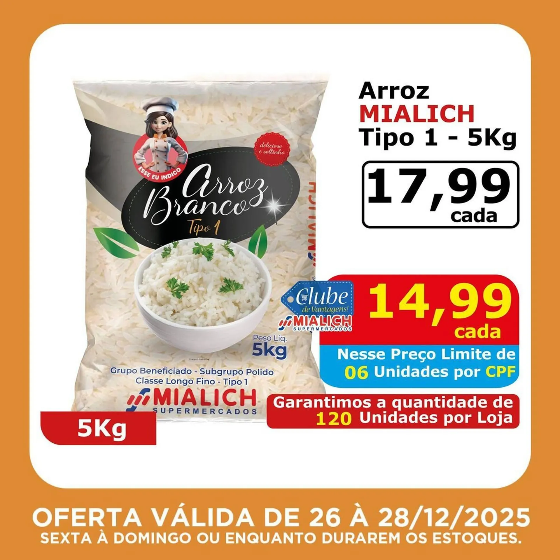 Encarte de Catálogo Mialich Supermercados 26 de dezembro até 28 de dezembro 2025 - Pagina 3