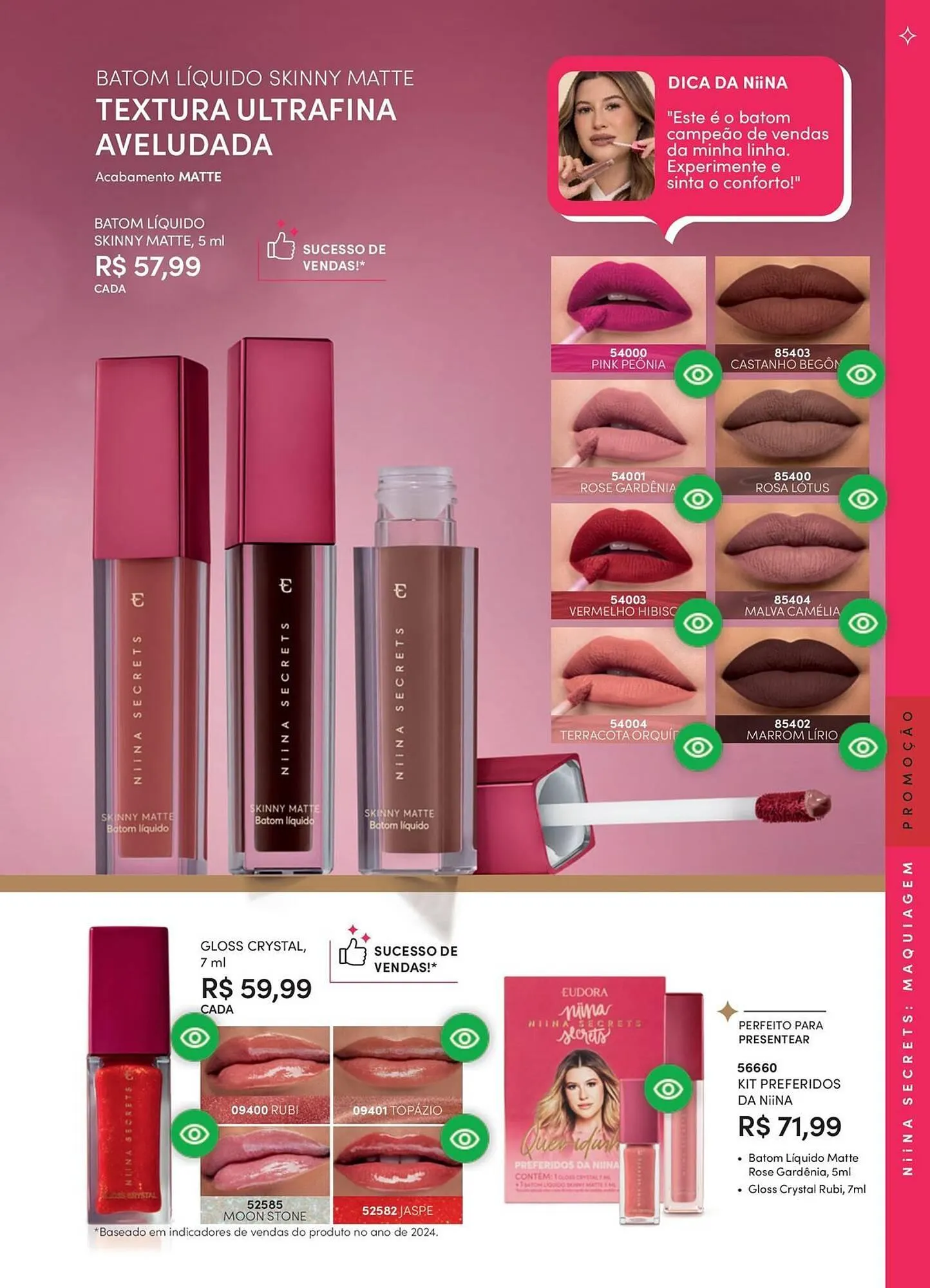 Encarte de Catálogo Eudora 24 de fevereiro até 31 de março 2026 - Pagina 65