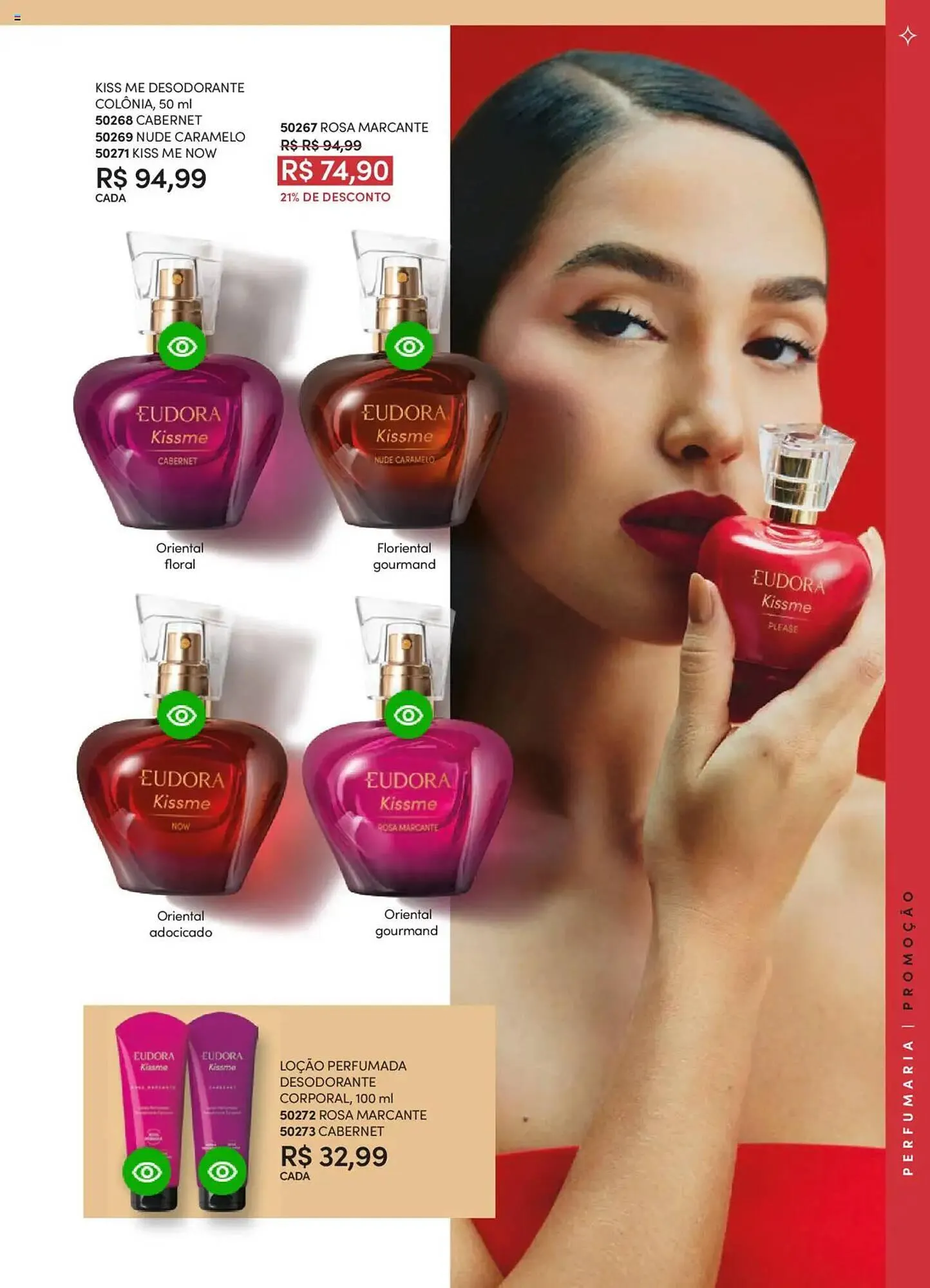 Encarte de Catálogo Eudora 25 de junho até 17 de julho 2025 - Pagina 37