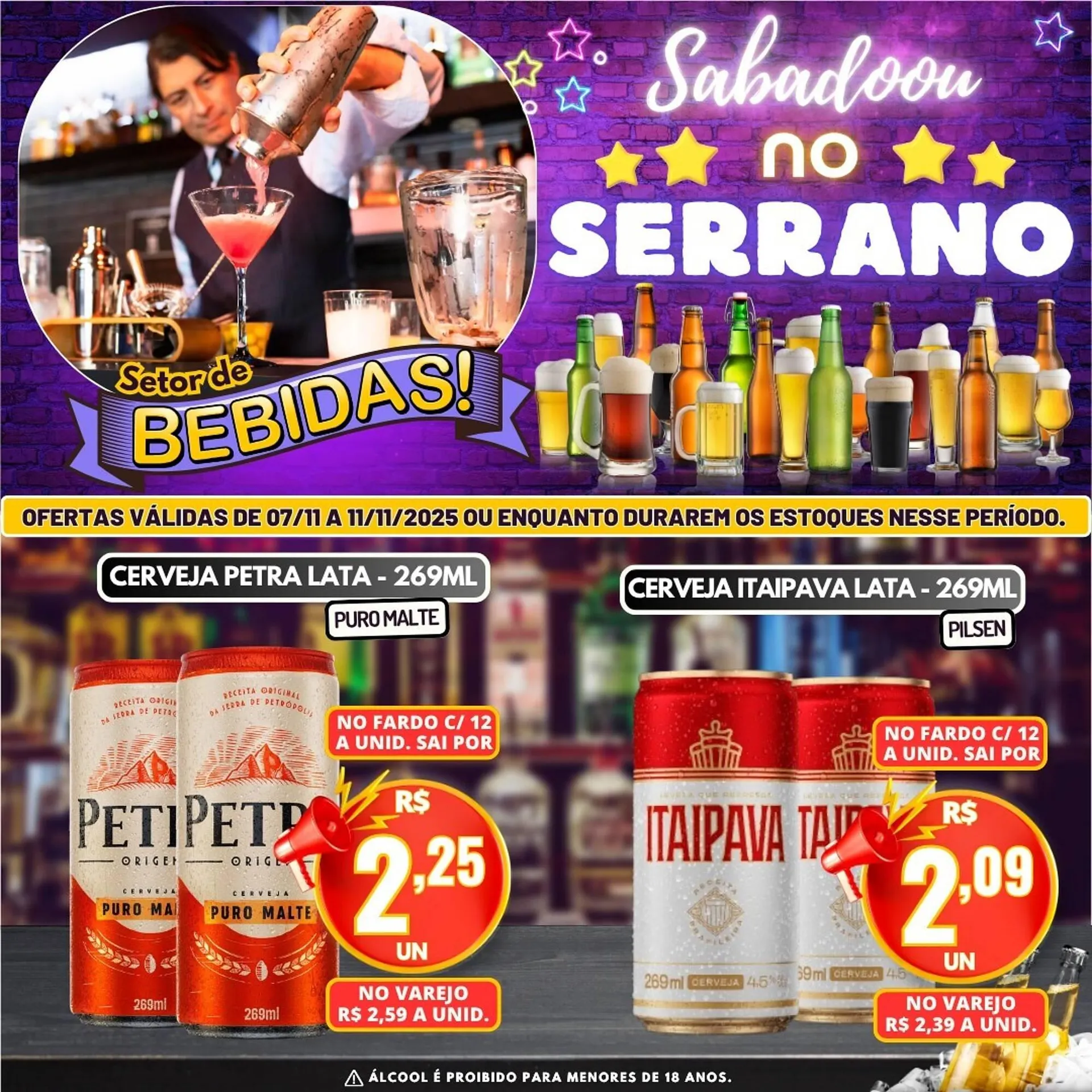 Encarte de Catálogo Serrano Supermercado 7 de novembro até 11 de novembro 2025 - Pagina 1