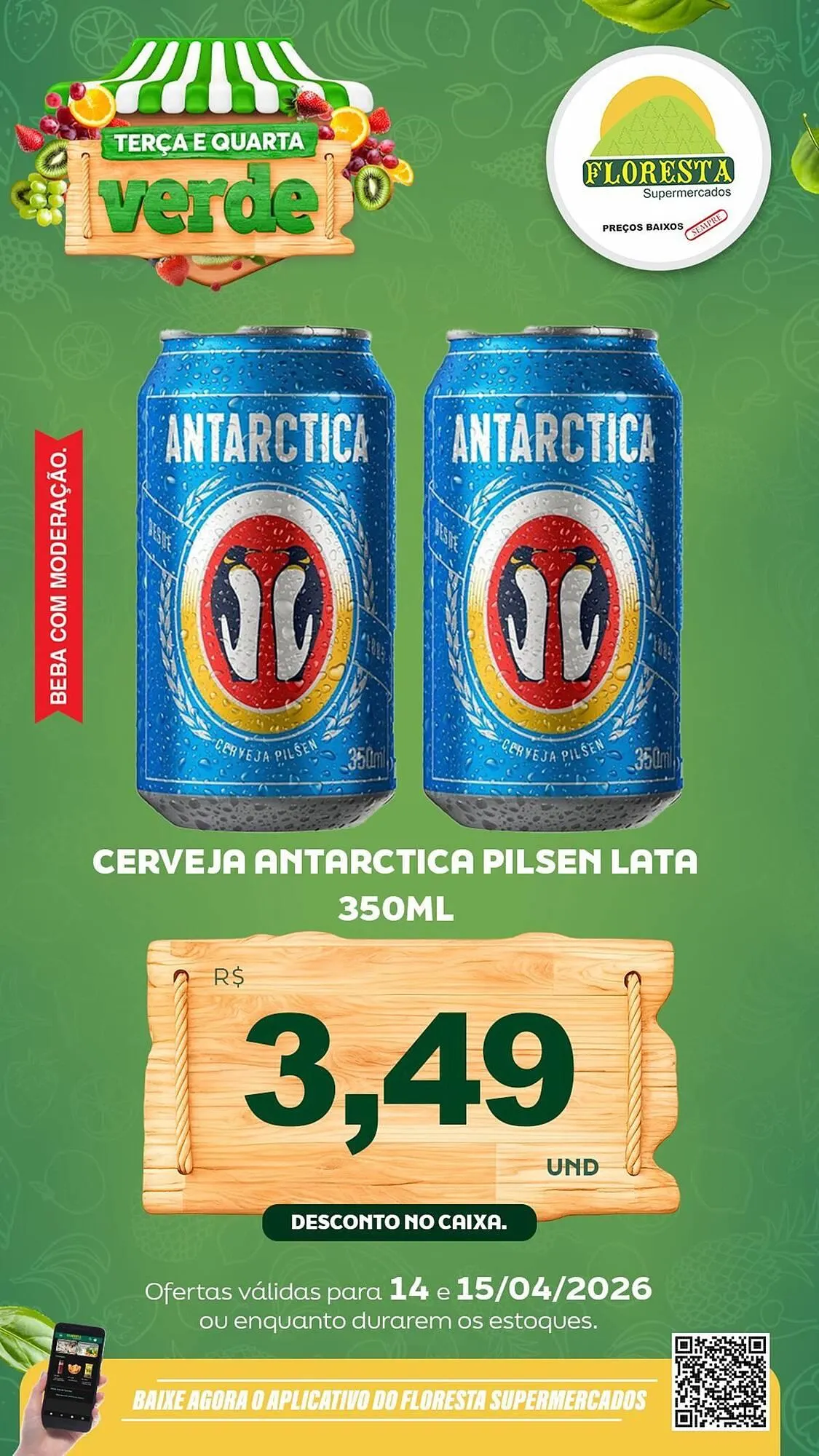 Encarte de Catálogo Floresta Supermercados 14 de abril até 15 de abril 2026 - Pagina 28