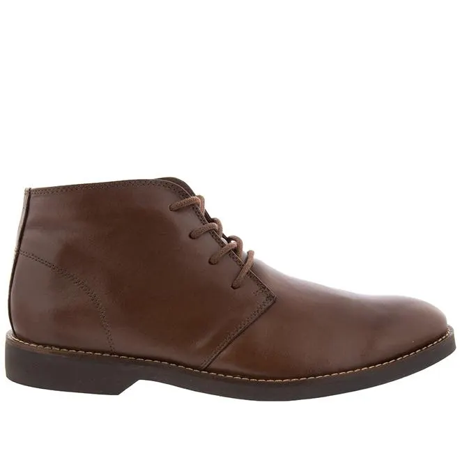 Bota Coturno Woche Detalhe Pespontos Couro Marrom