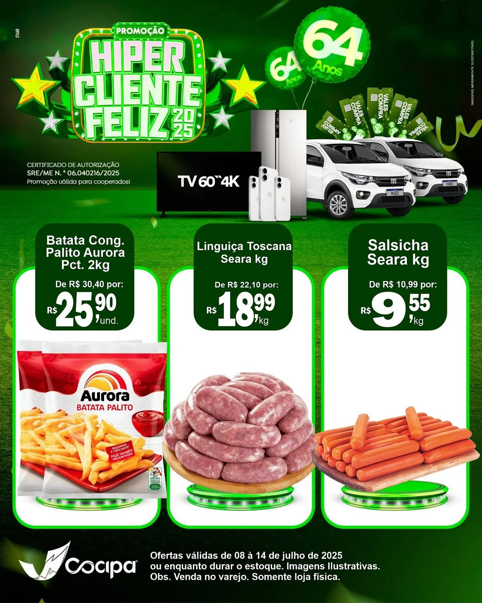 Encarte de Catálogo Cocipa 8 de julho até 14 de julho 2025 - Pagina 3