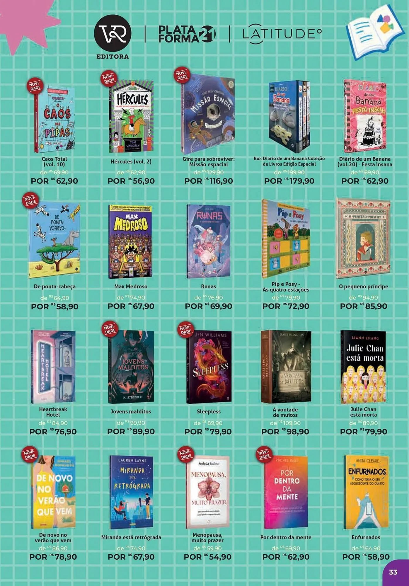 Encarte de Catálogo Livraria Leitura 31 de janeiro até 28 de fevereiro 2026 - Pagina 33