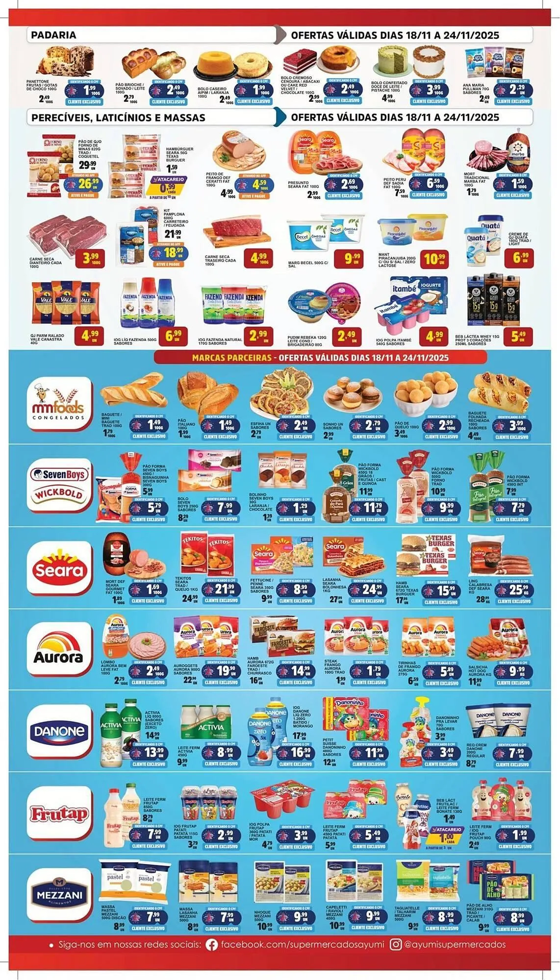 Encarte de Folheto Ayumi Supermercados 18 de novembro até 24 de novembro 2025 - Pagina 2