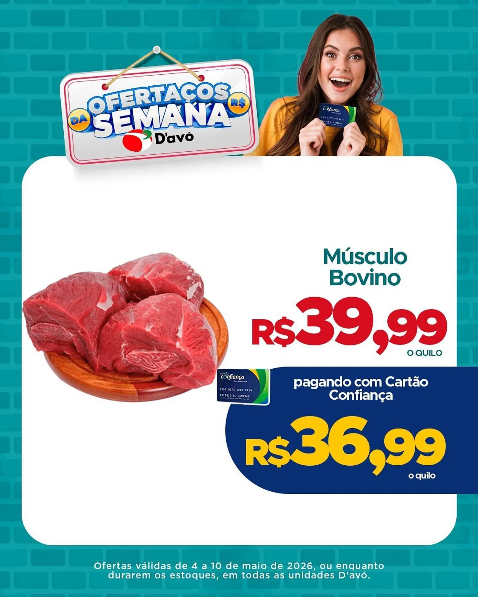 Encarte de Catálogo D'avó Supermercado 4 de maio até 10 de maio 2026 - Pagina 1