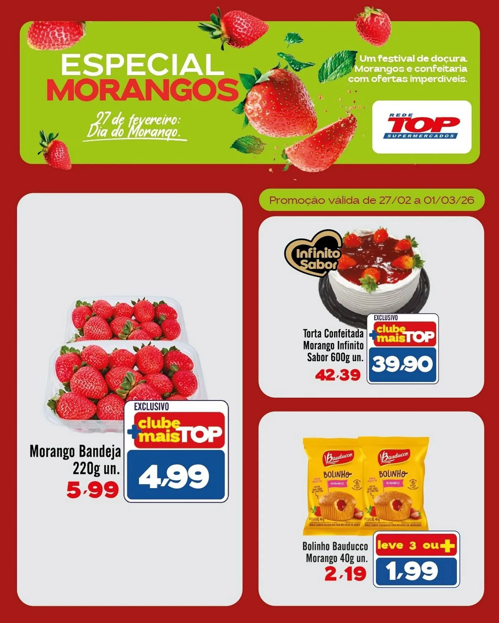Encarte de Encarte Rede Top 27 de fevereiro até 1 de março 2026 - Pagina 1