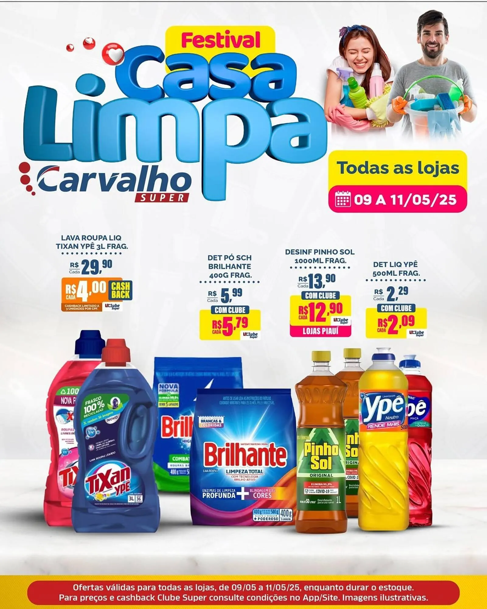 Encarte de Catálogo Carvalho Supermercado 9 de maio até 11 de maio 2025 - Pagina 2