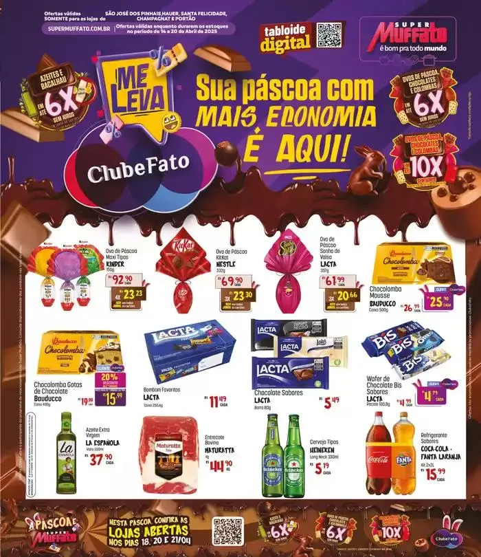 Encarte de Descontos e promoções 14 de abril até 20 de abril 2025 - Pagina 1