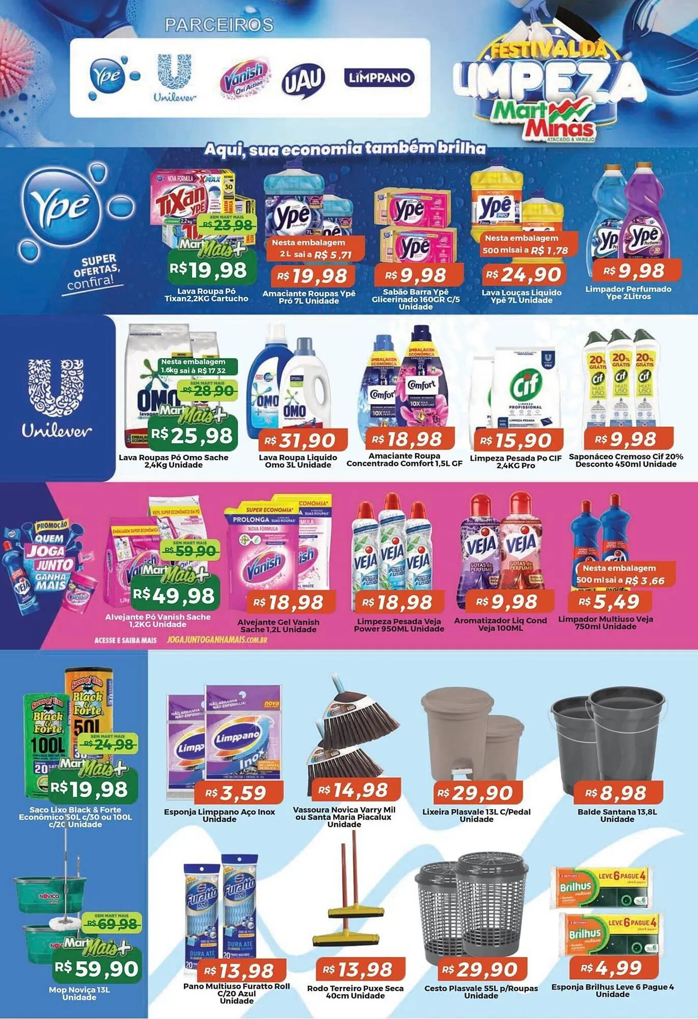 Encarte de Folheto Mart Minas 23 de abril até 29 de abril 2026 - Pagina 6