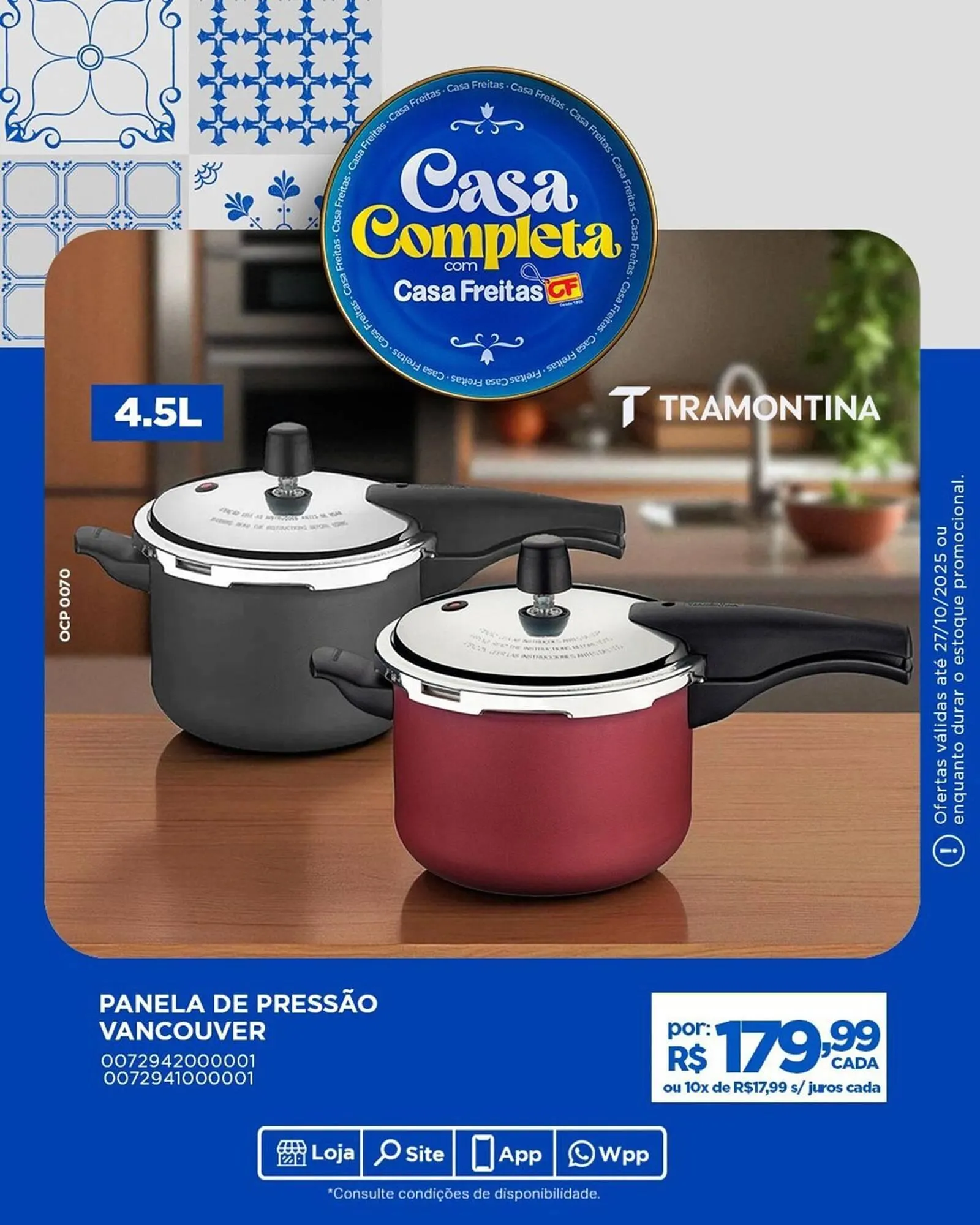 Encarte de Catálogo Casa Freitas 6 de outubro até 31 de outubro 2025 - Pagina 4