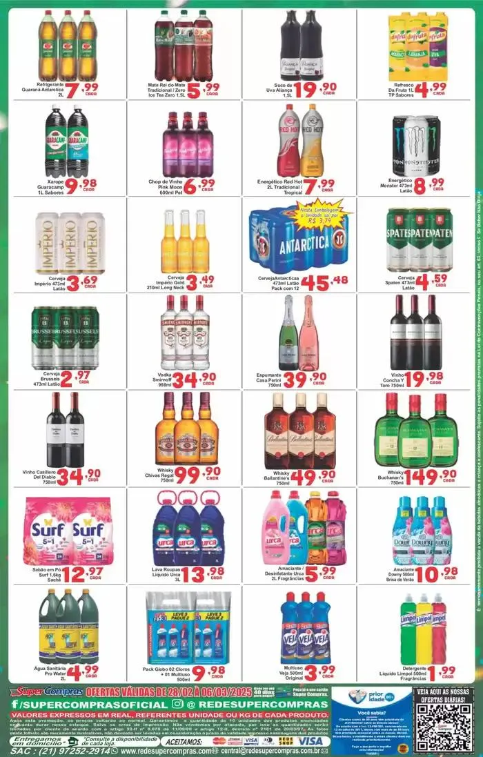 Encarte de Encarte Rede Super Compras 28 de fevereiro até 6 de março 2025 - Pagina 4
