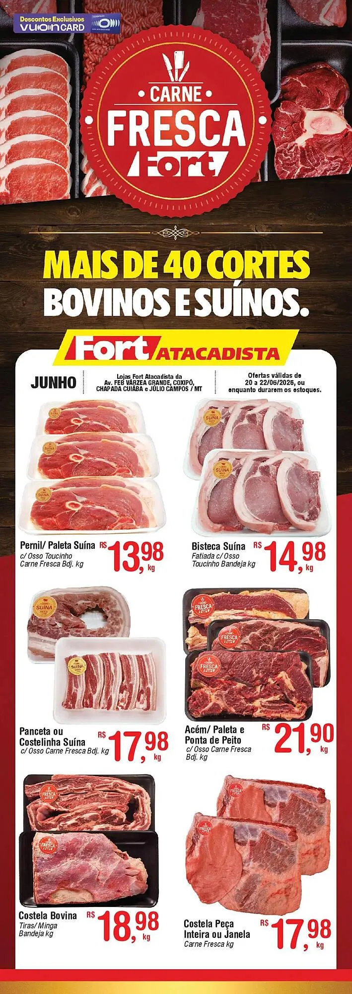 Encarte de Catálogo Fort Atacadista 20 de junho até 22 de junho 2025 - Pagina 1