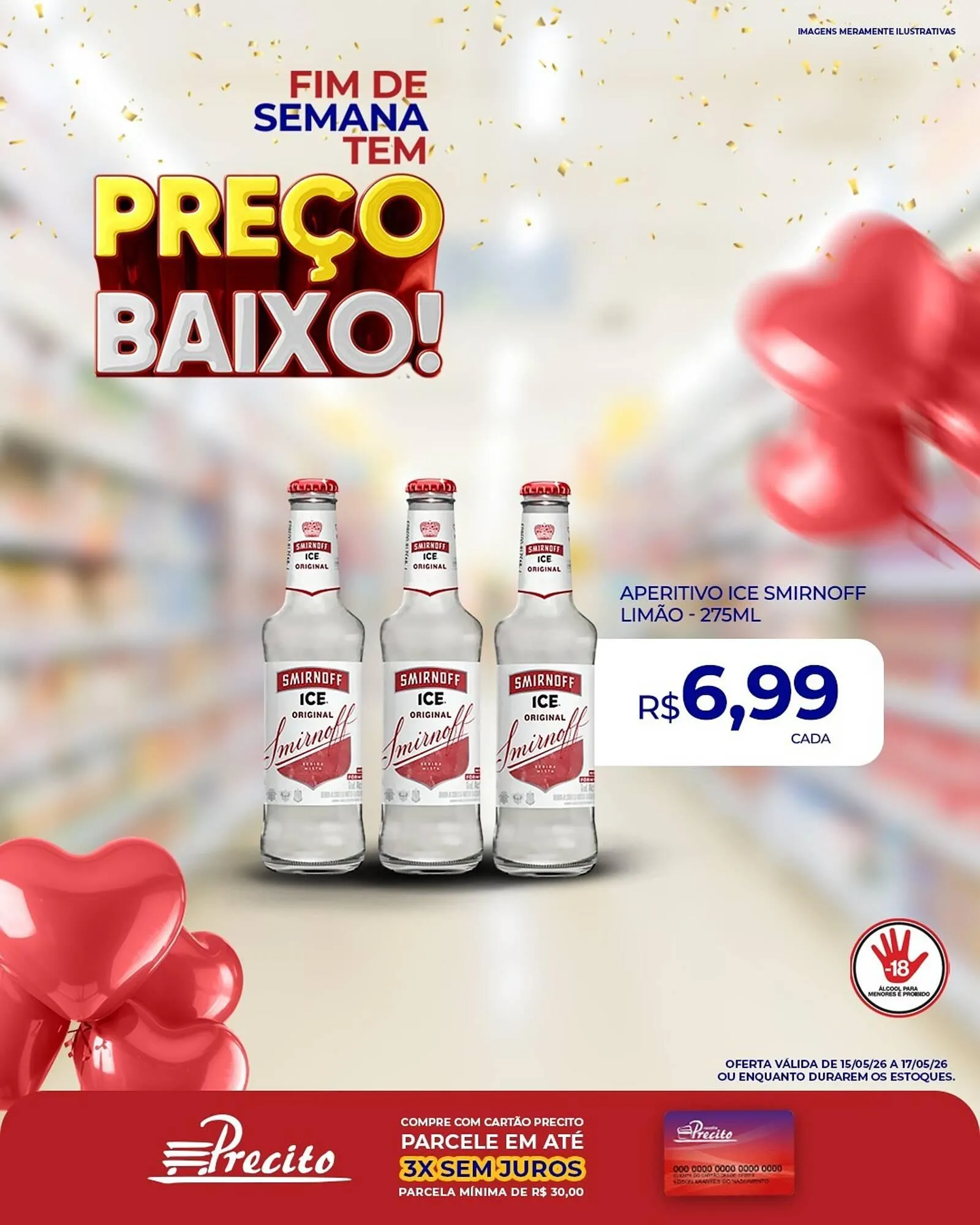 Encarte de Catálogo Supermercado Precito 15 de maio até 17 de maio 2026 - Pagina 2