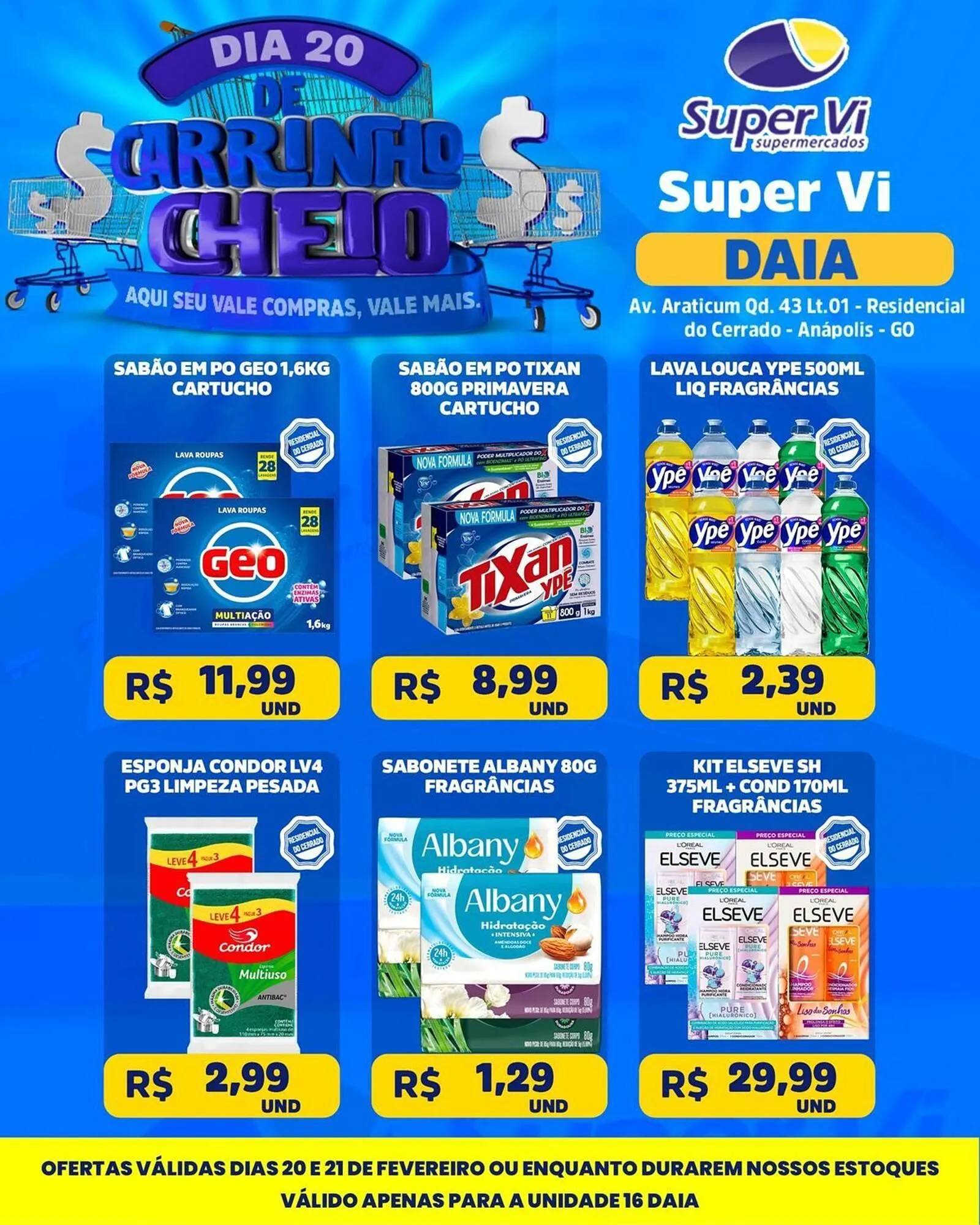 Encarte de Catálogo Super Vi Supermercados 20 de fevereiro até 21 de fevereiro 2026 - Pagina 9