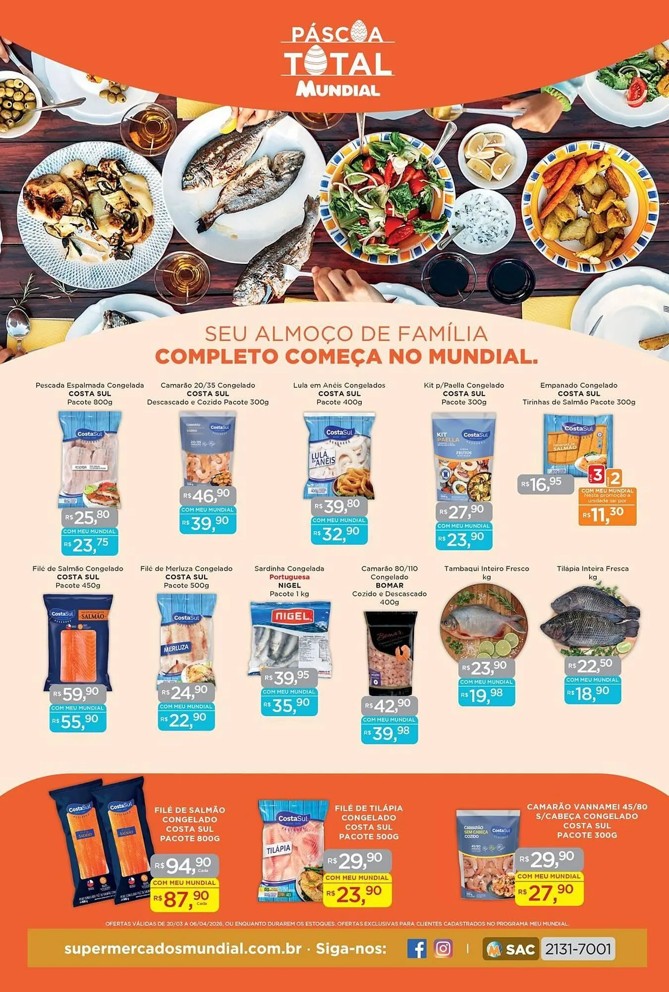 Encarte Supermercados Mundial - 1