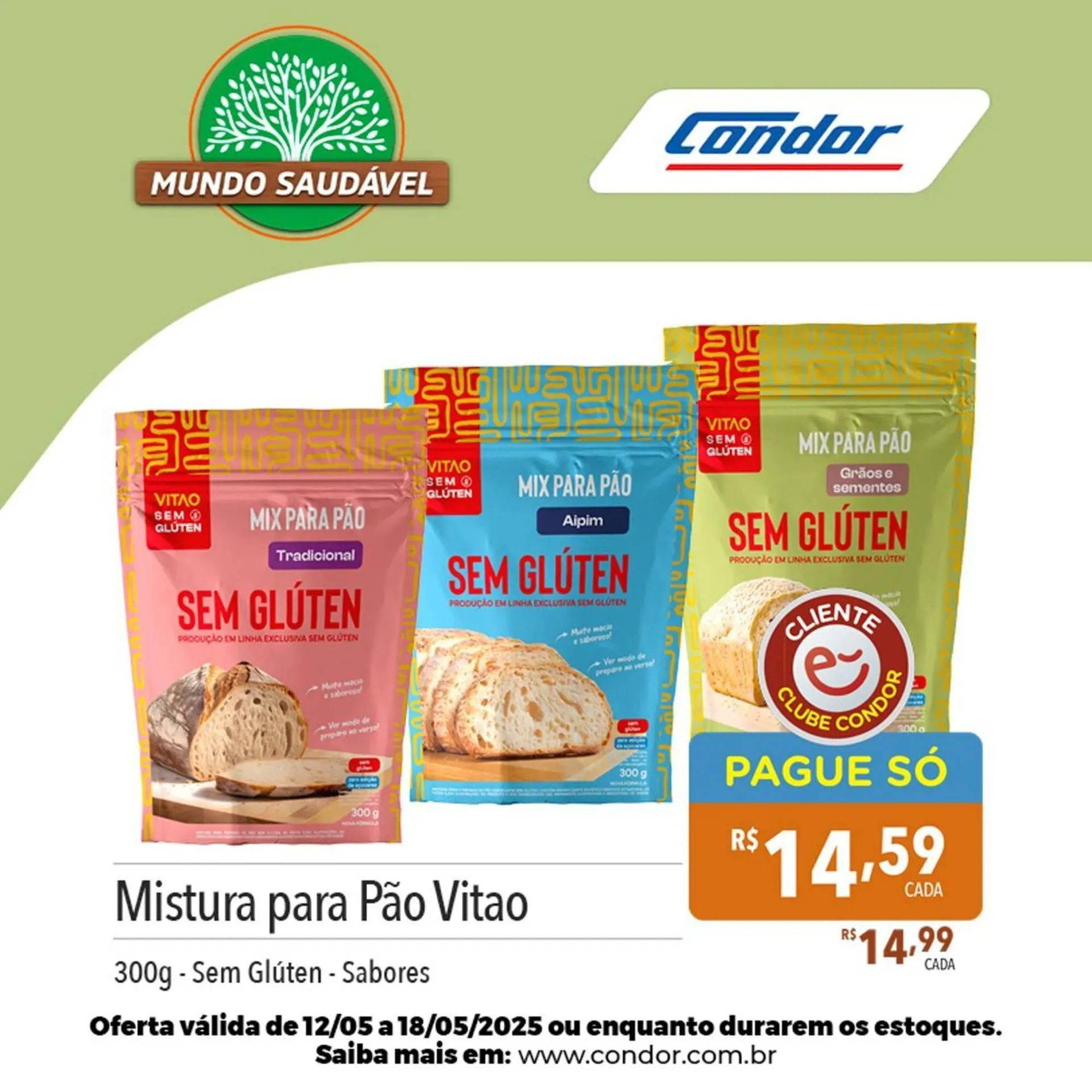 Encarte de Catálogo Supermercados Condor 13 de maio até 18 de maio 2025 - Pagina 2